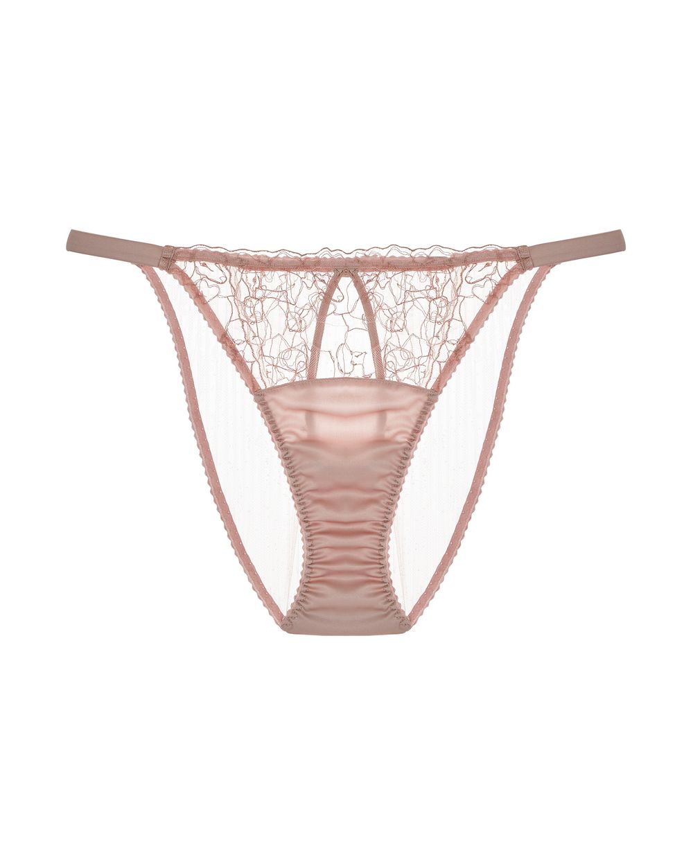 Fleur of England Maple Ouvert Brief in pink