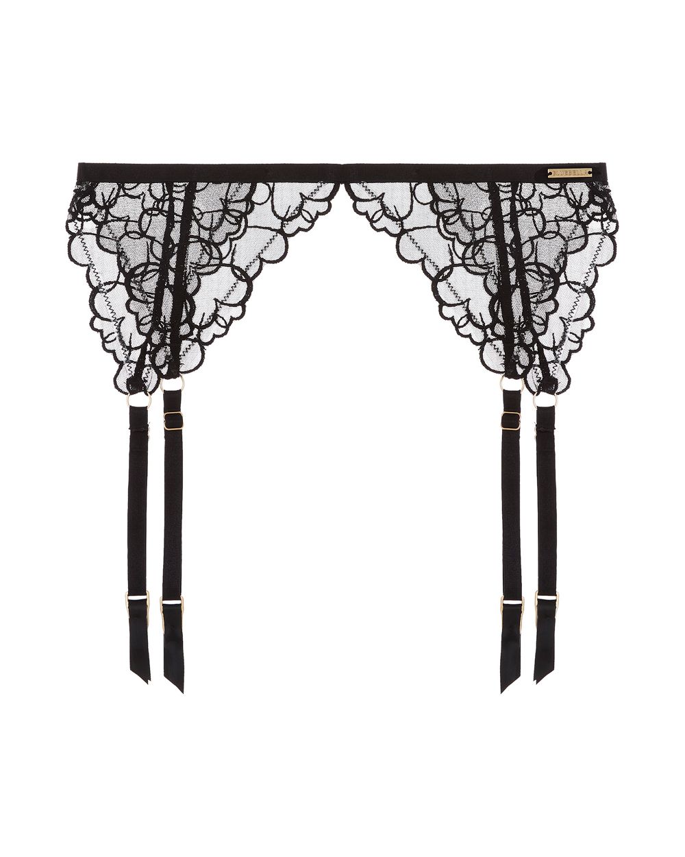 Bluebella Valentina Suspender in black