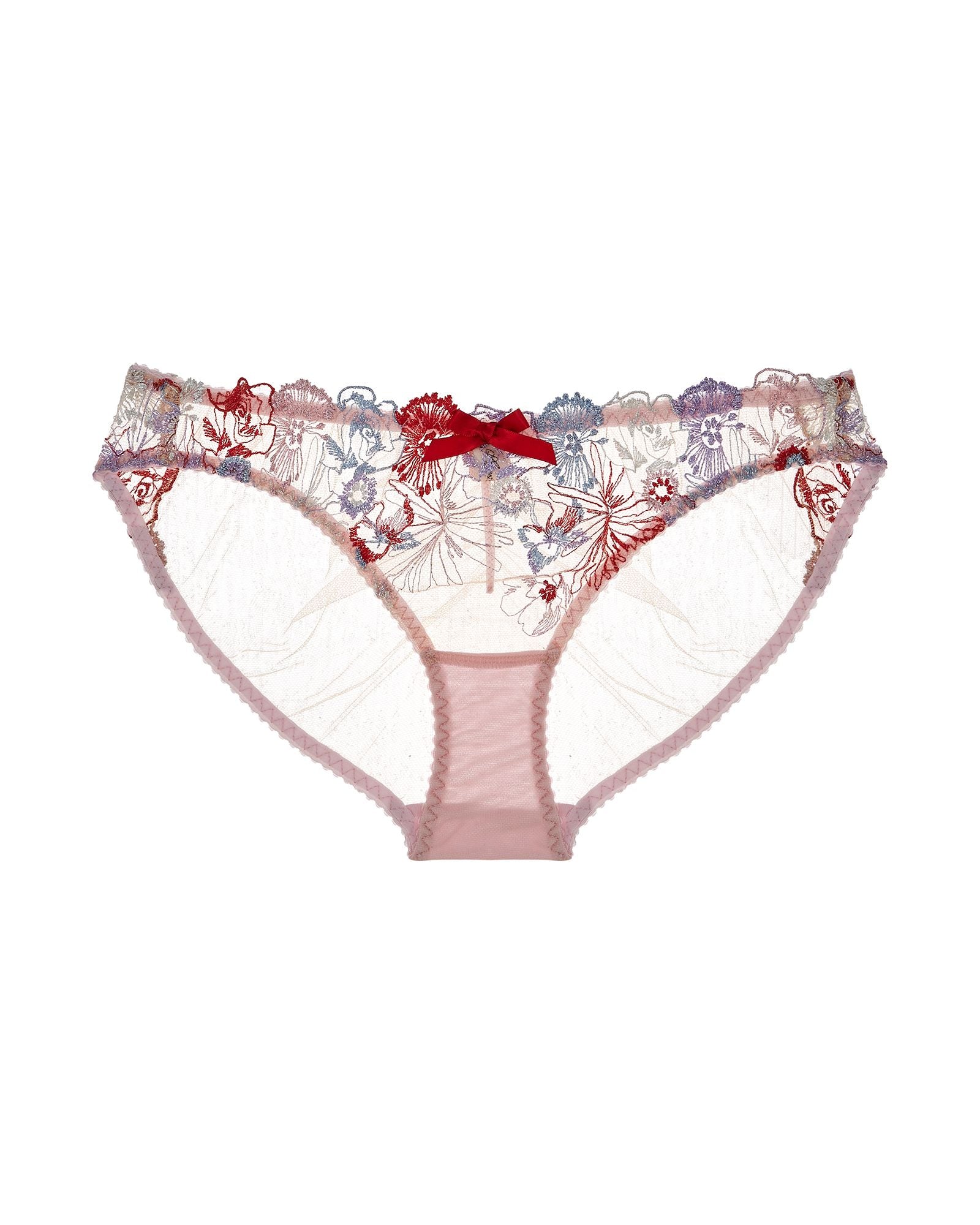 Agent Provocateur Zuri Lace Brief in pink
