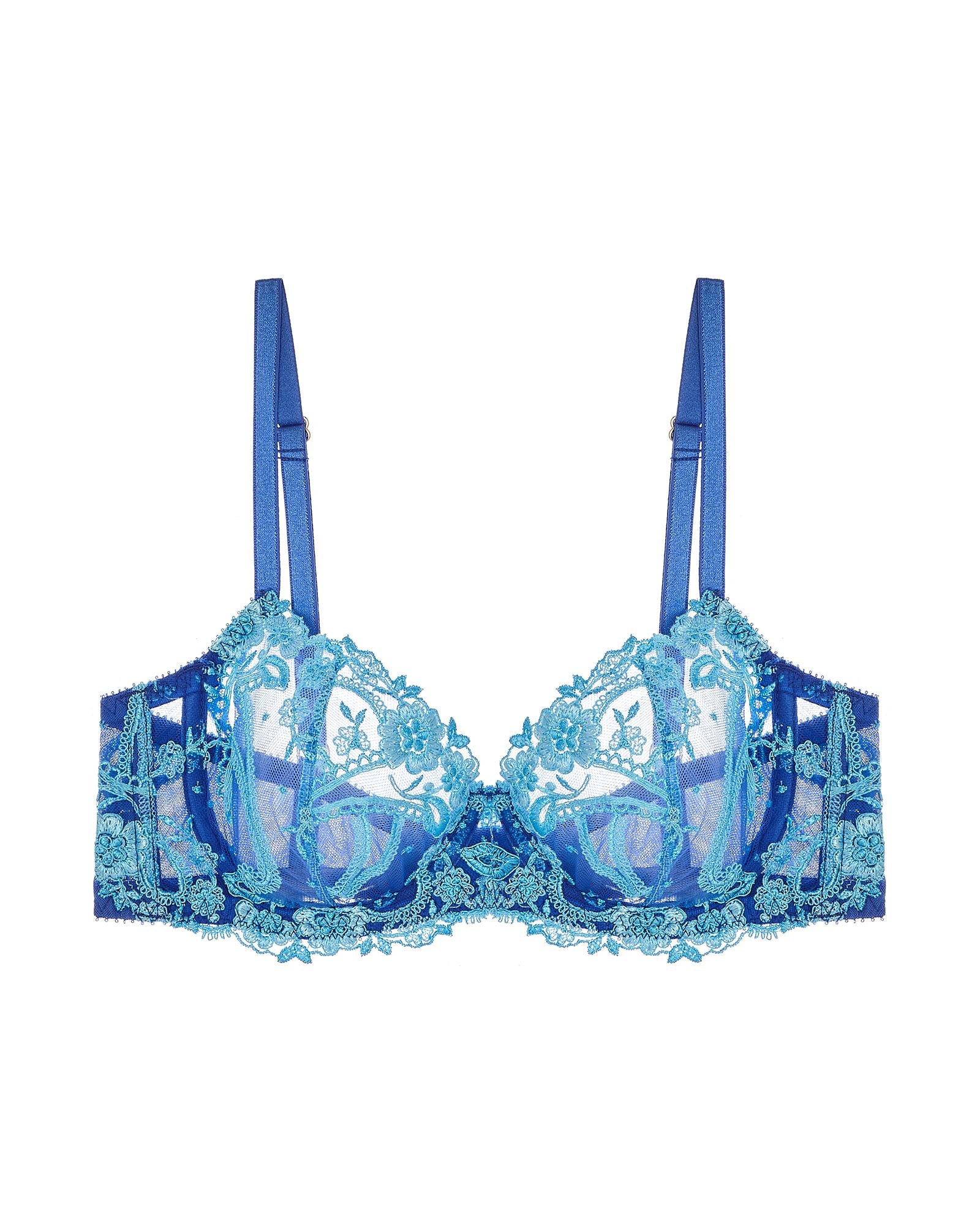 Cosabella Sanika Balconette Bra in blue