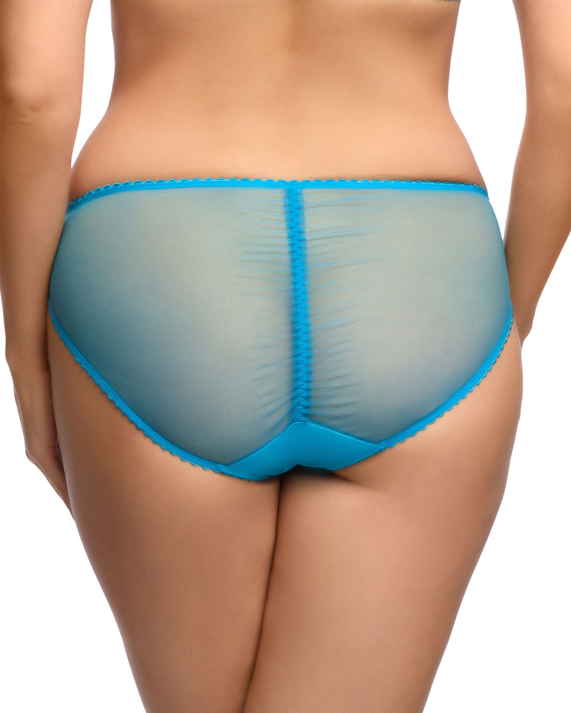 Dita Von Teese Julie's Roses Bikini in blue