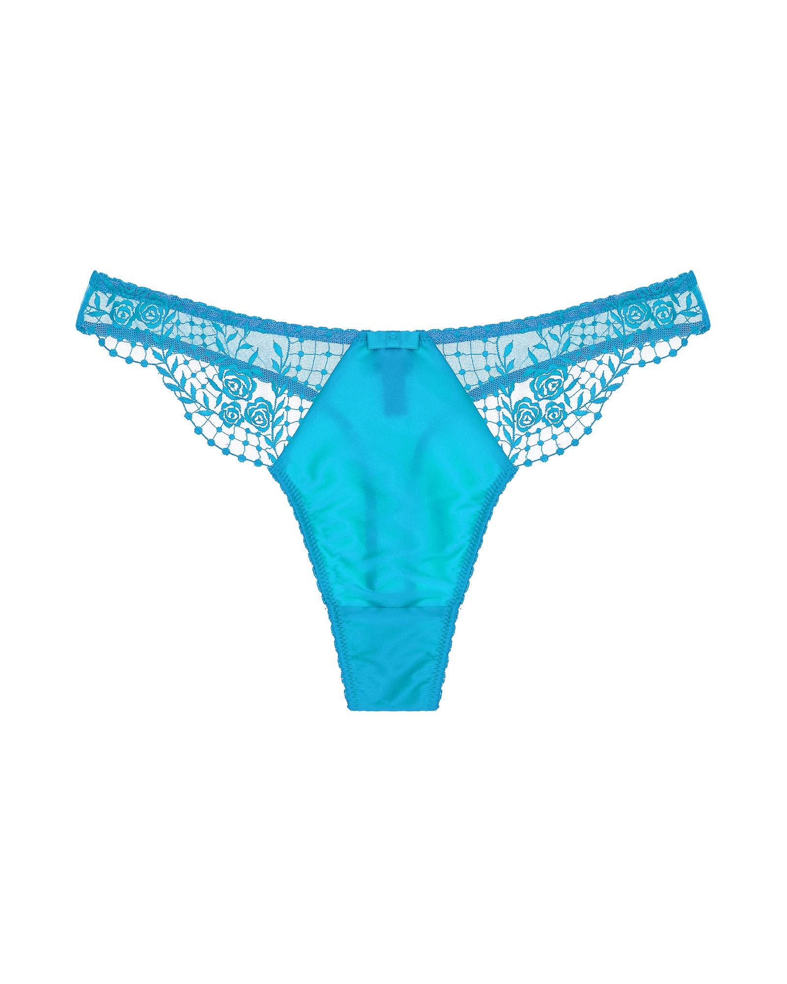 Dita Von Teese Julie's Roses G-String in blue