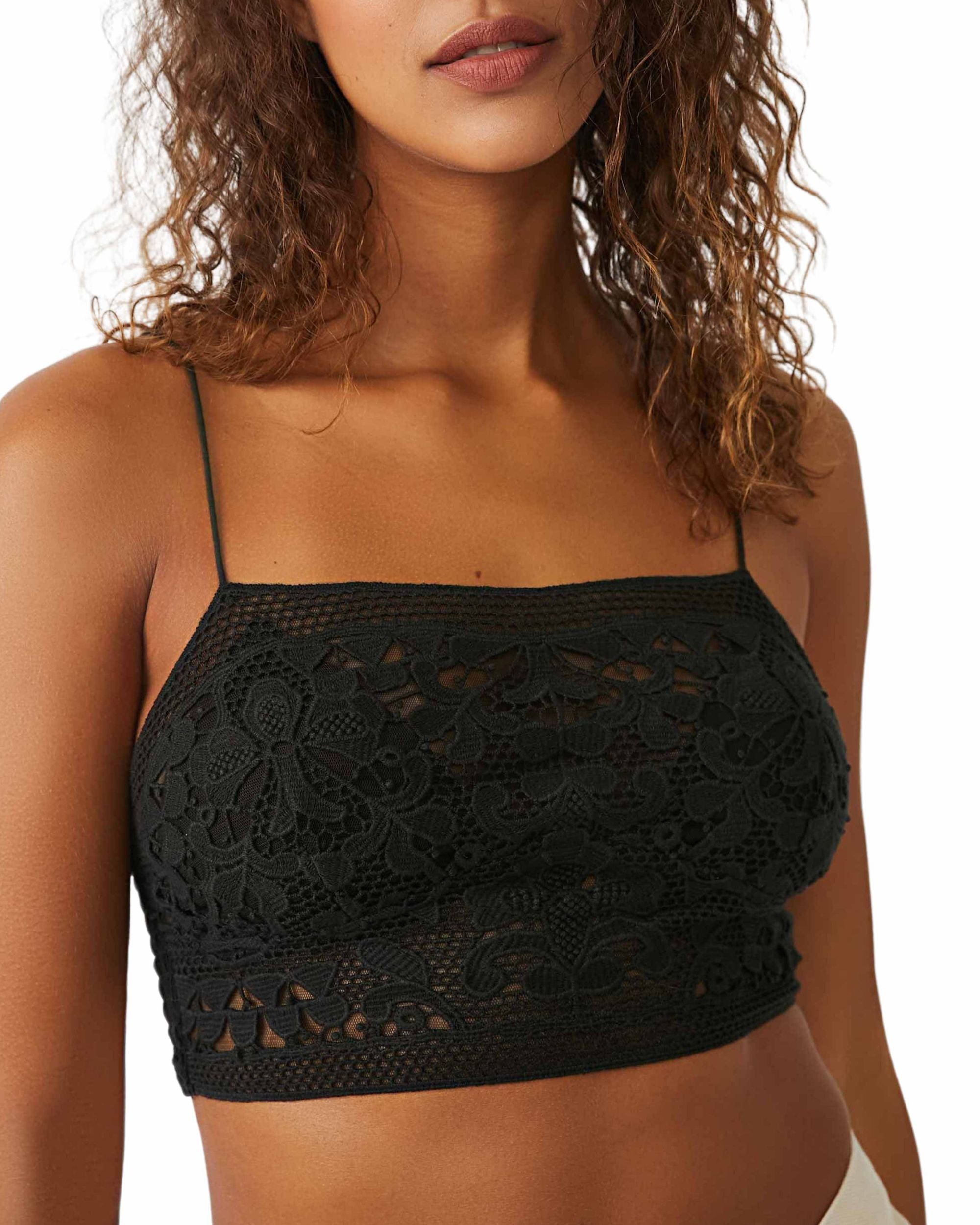 Free People Intimately FP Lyra Bralette in black