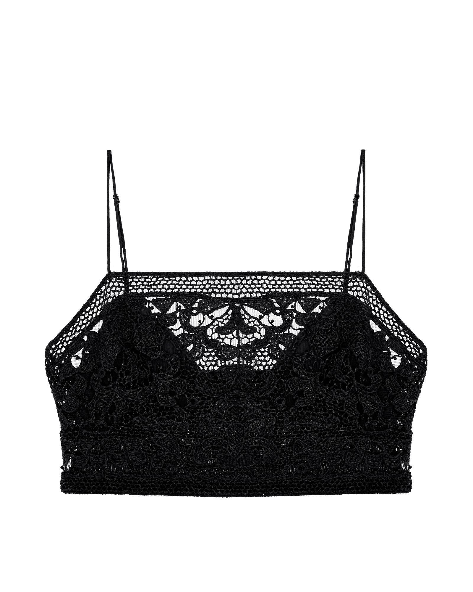 Free People Intimately FP Lyra Bralette in black