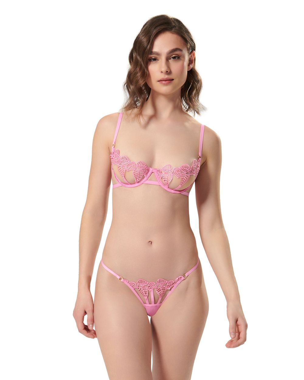 Bluebella Sapphira Thong in pink