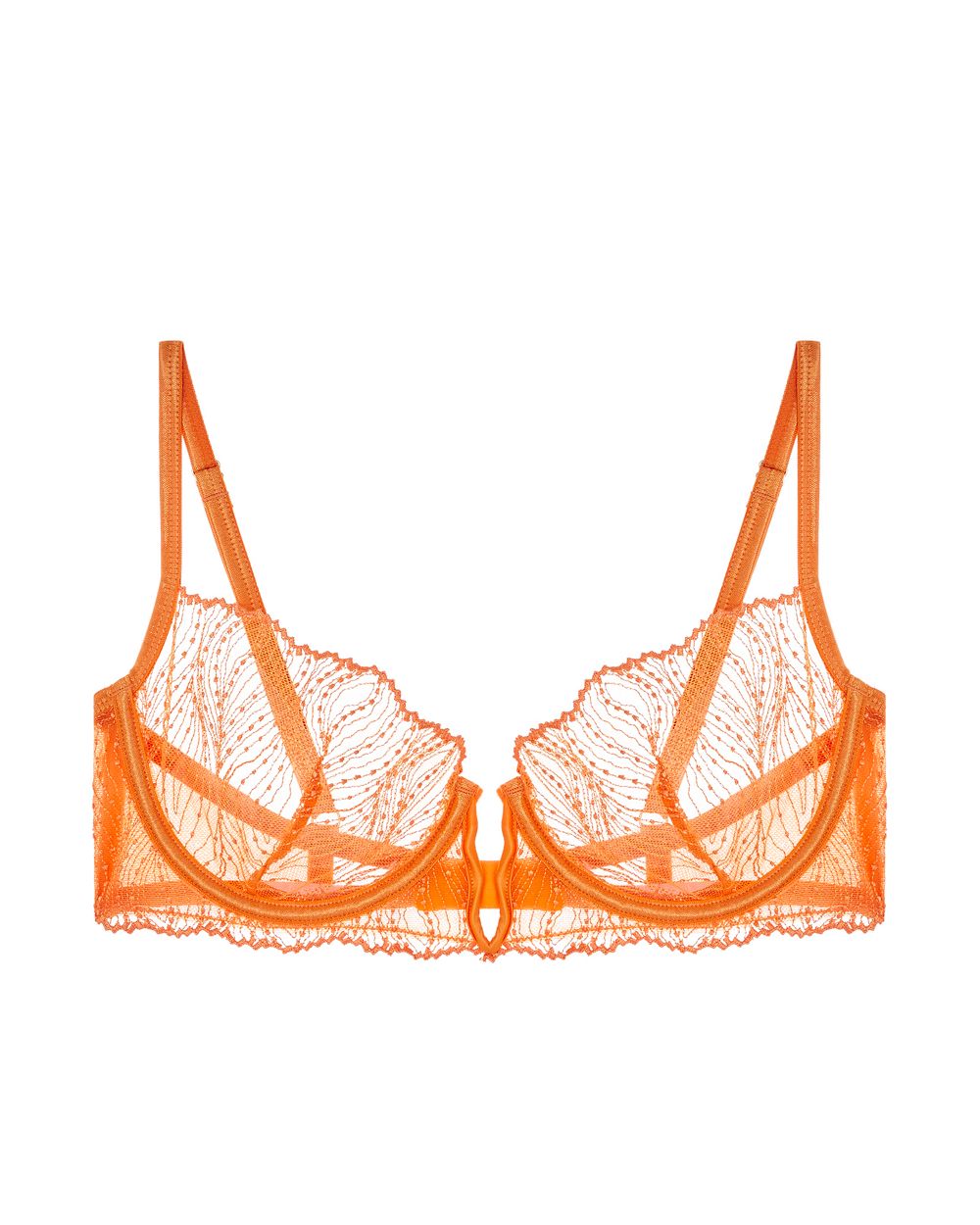 Bluebella Irena Wired Bra in orange