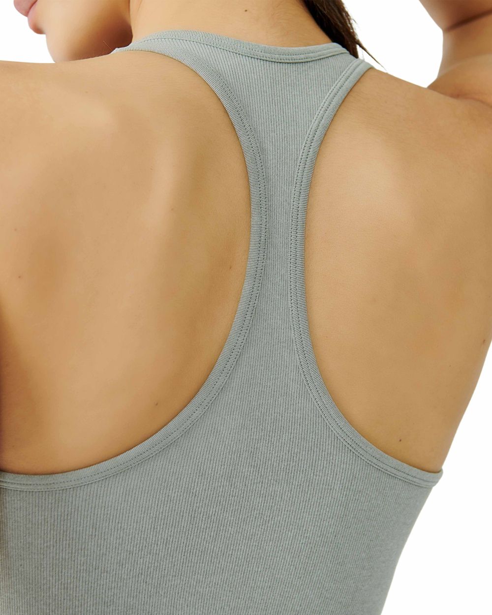 Free People Intimately FP Hayley Racerback in gray