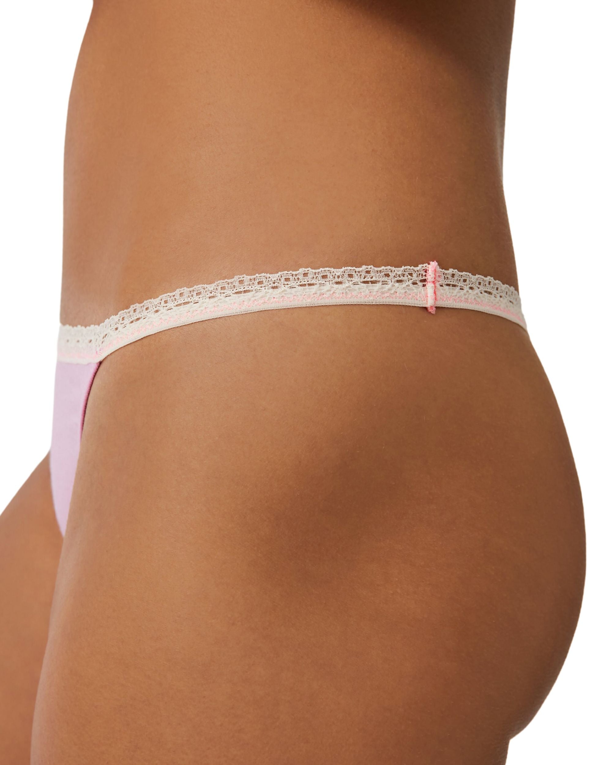 Free People Intimately FP Sustainable String Thong in pink