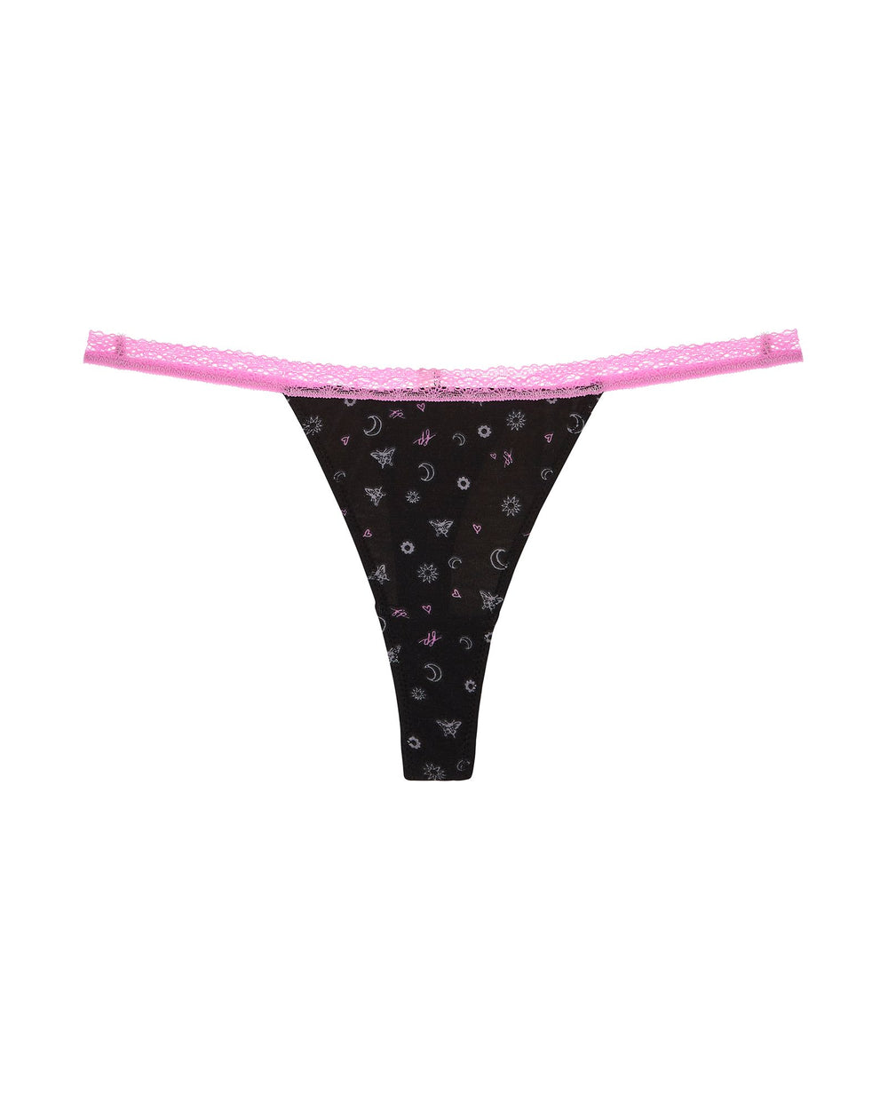 Free People Intimately FP Sustainable String Thong in black