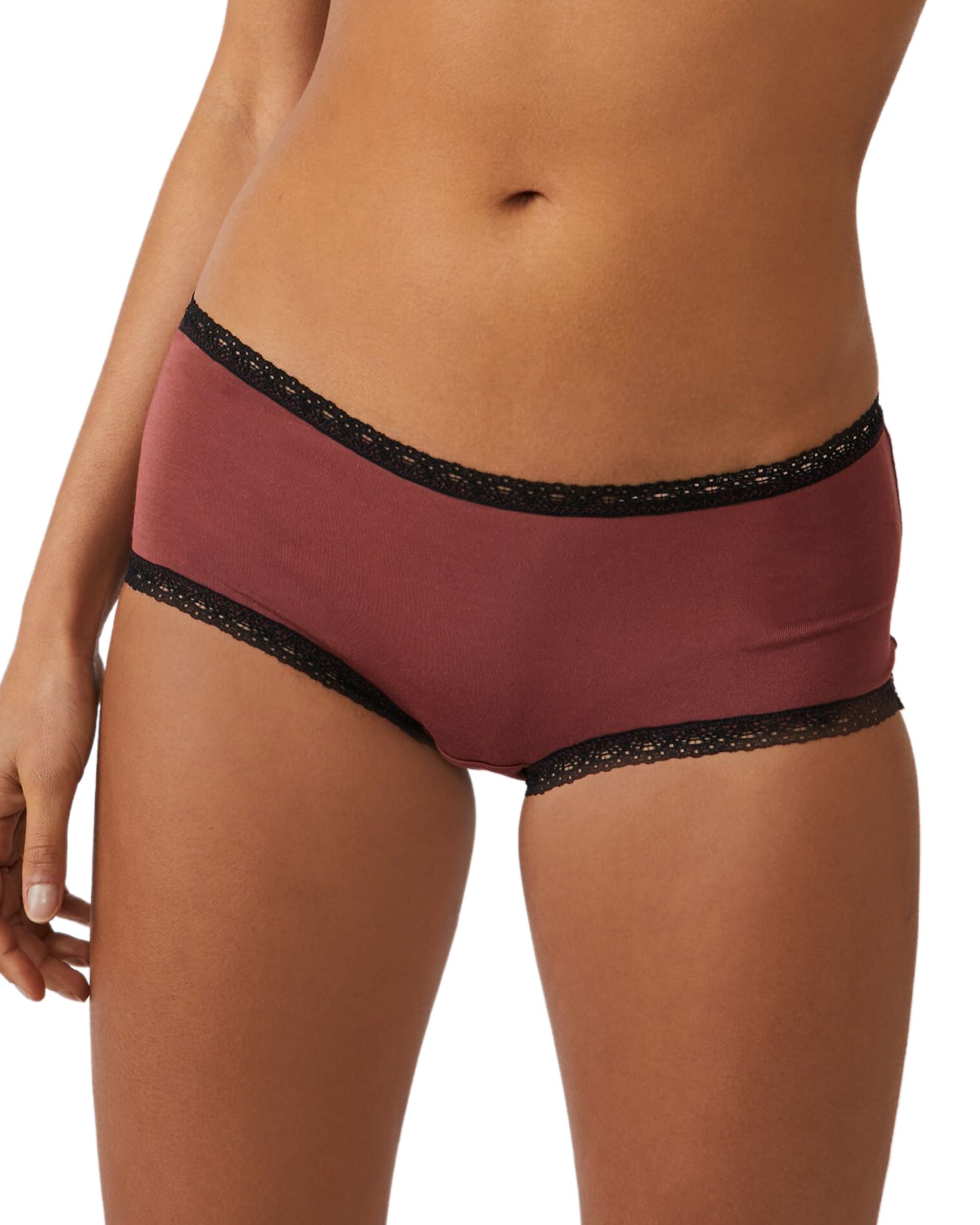 Free People Intimately FP Sustainable Low Rise Hipster in brown