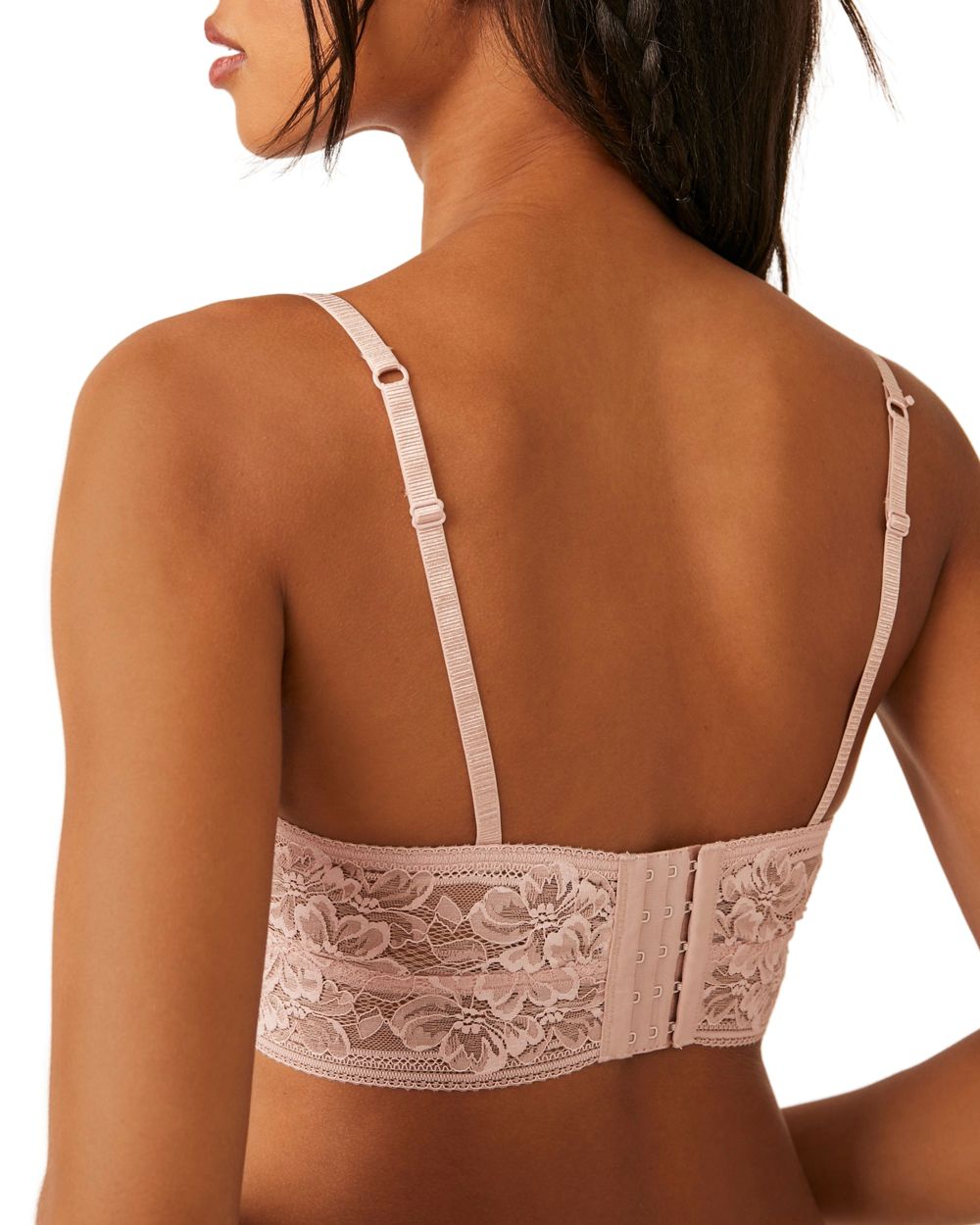 Free People Intimately FP Sorento Demi Longline Bra in pink