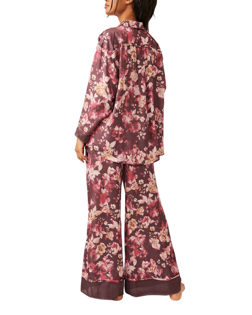Free People Intimately FP Dreamy Days Pajama Set in red
