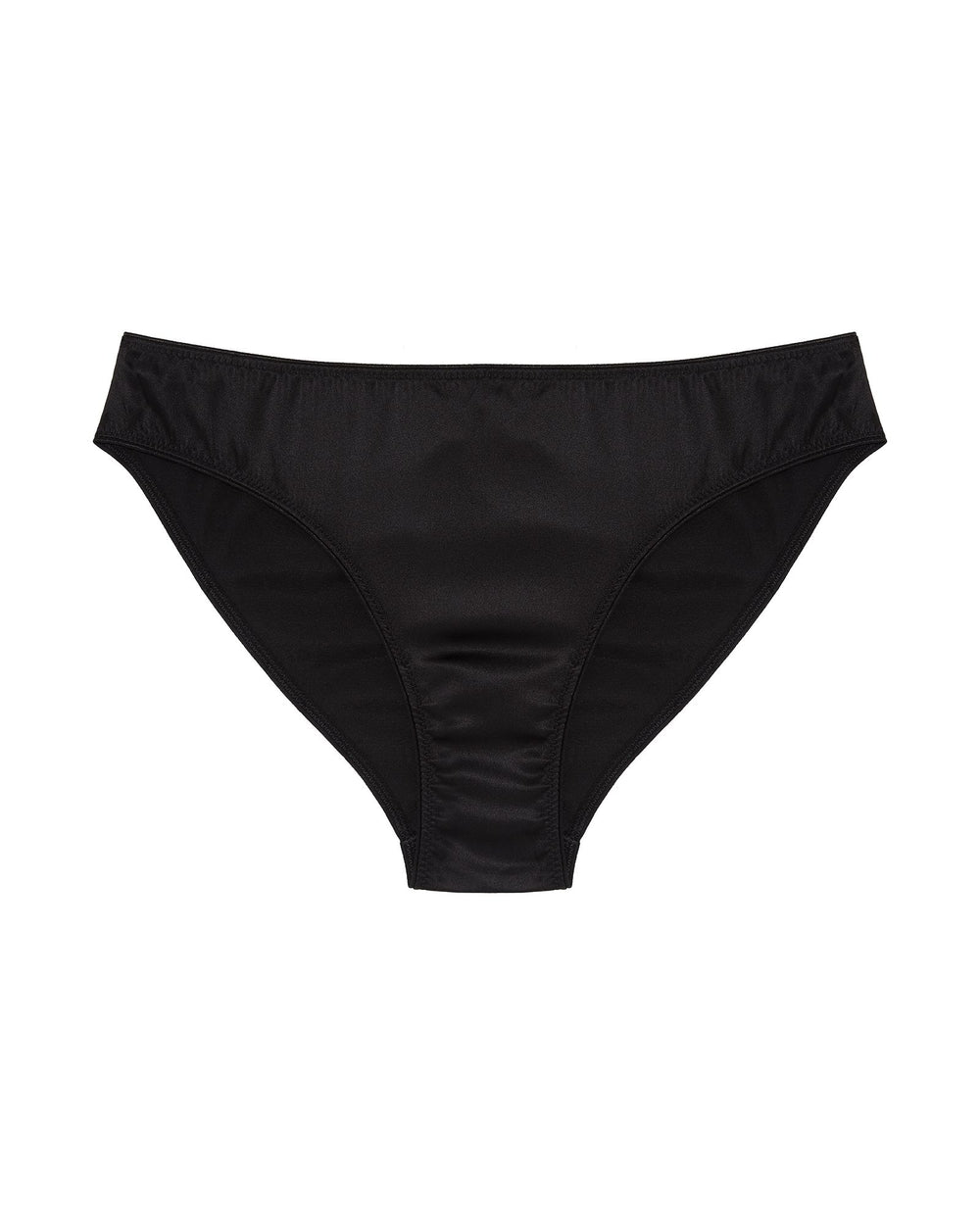 I.D. Sarrieri Lombard Street Silk Brazilian Brief in black