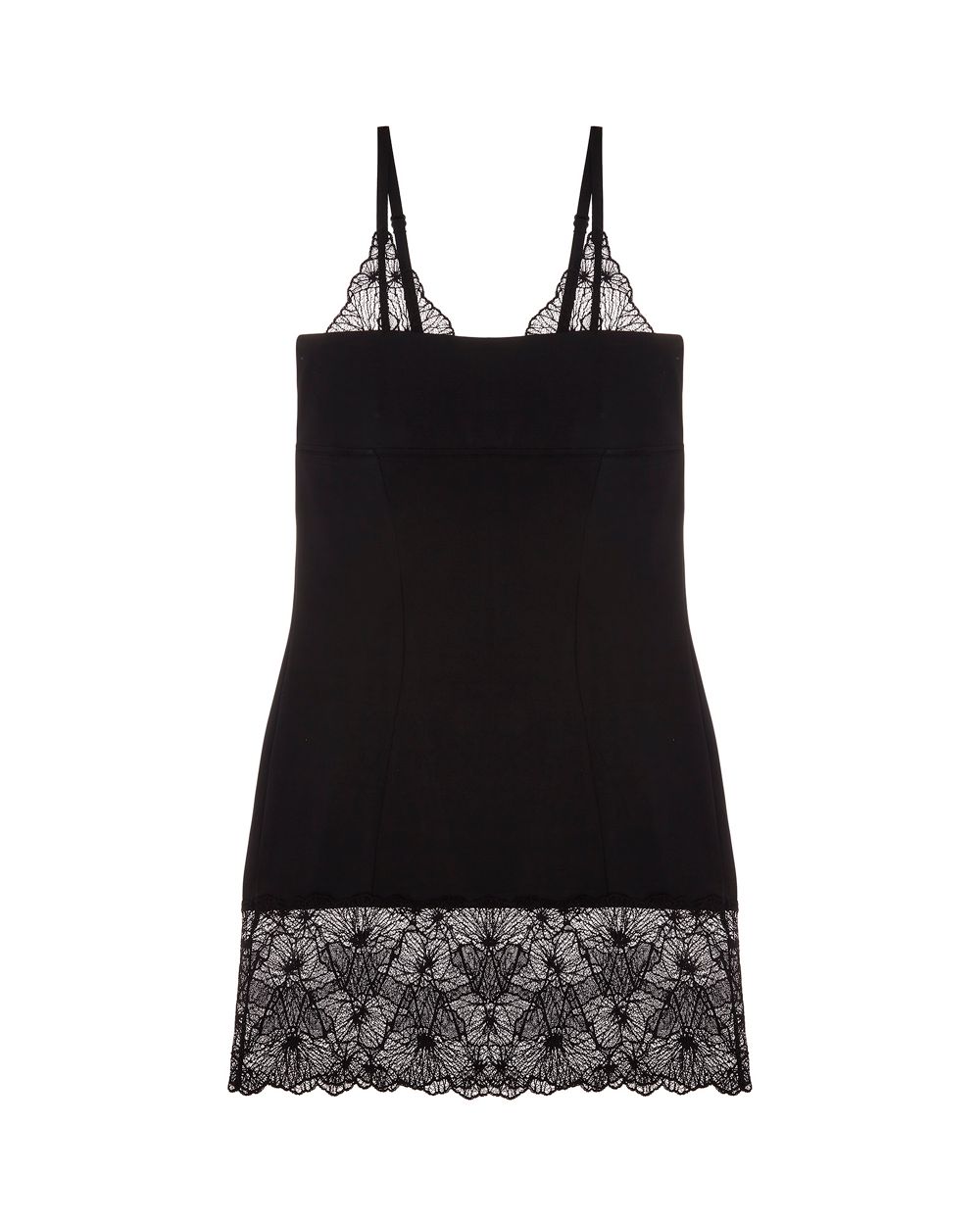 Else Daphne Slip Dress in black