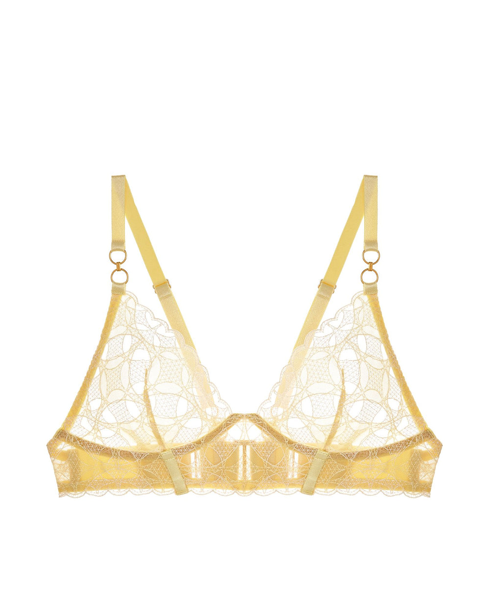 Bordelle Alta Soft Cup Bra in yellow