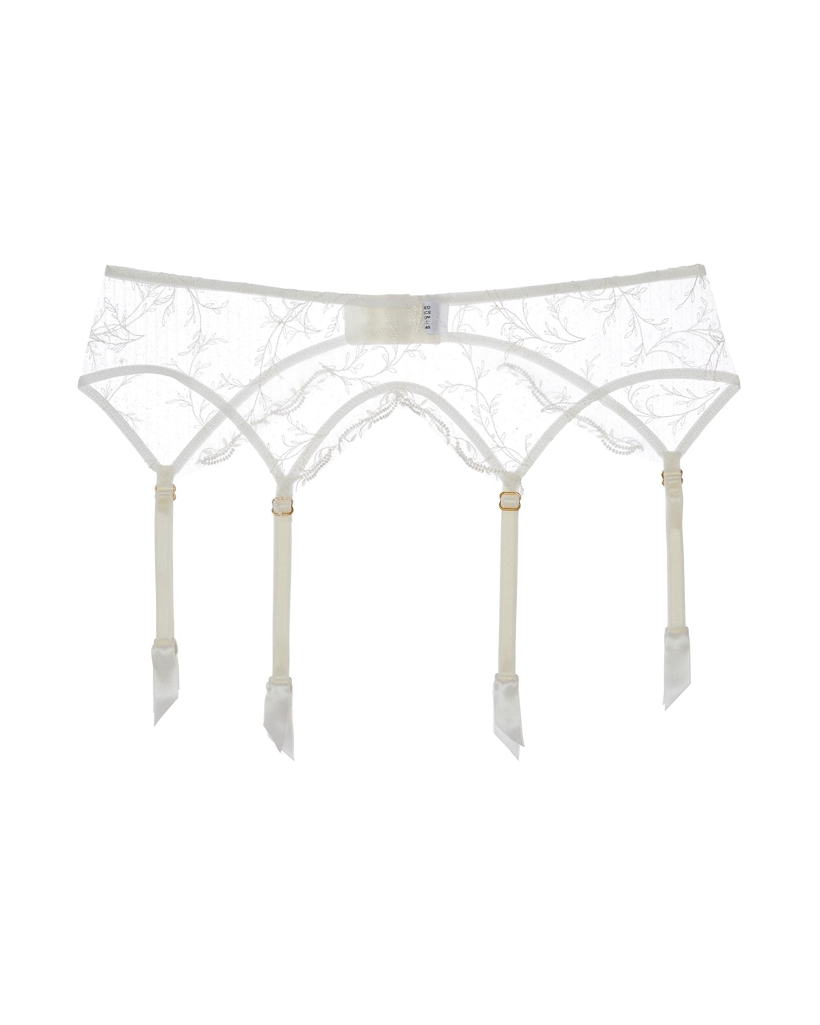 Lise Charmel Source Beaute Suspender in white