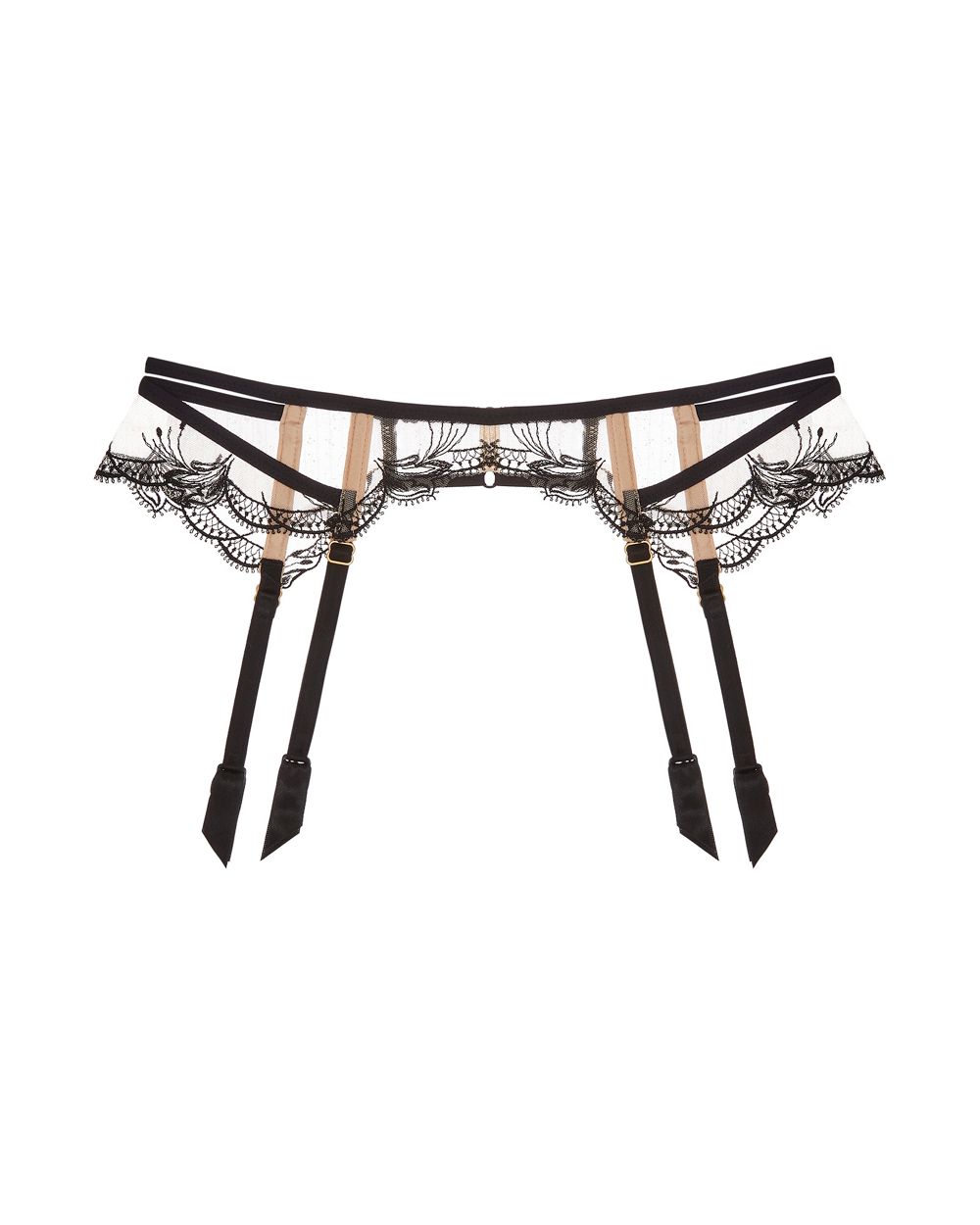 Lise Charmel Follement Sexy Suspender Belt in black