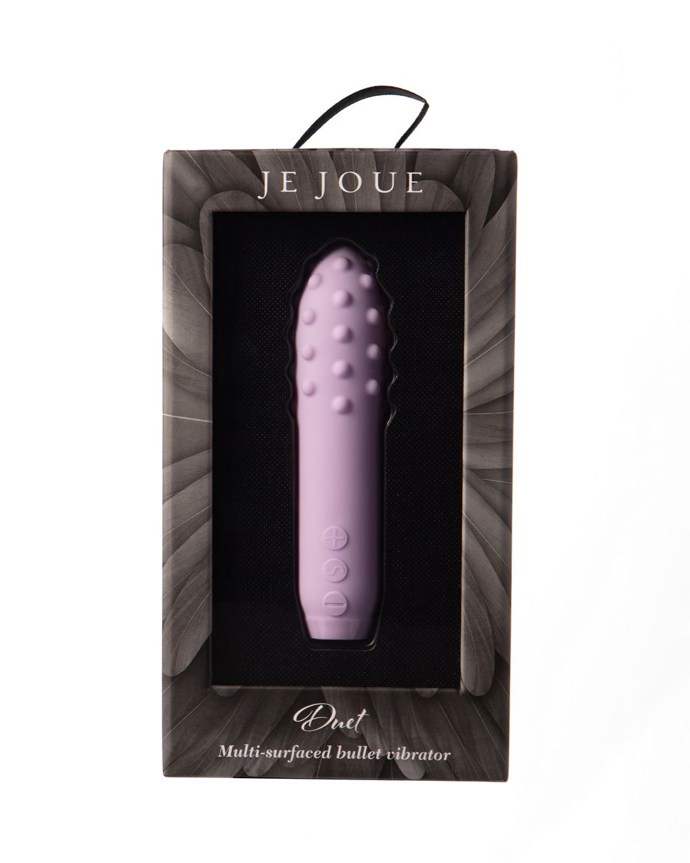 Je Joue Duet Multi-Surfaced Bullet Vibrator in purple