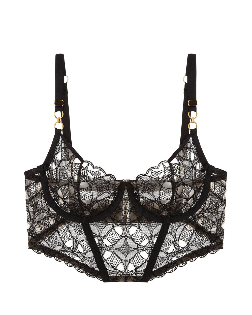 Bordelle Alta Bodice Bra in black