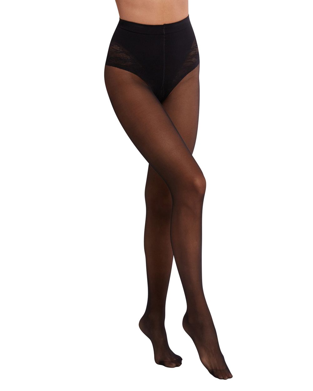 Wolford Tummy 20 Control Top Tights in black