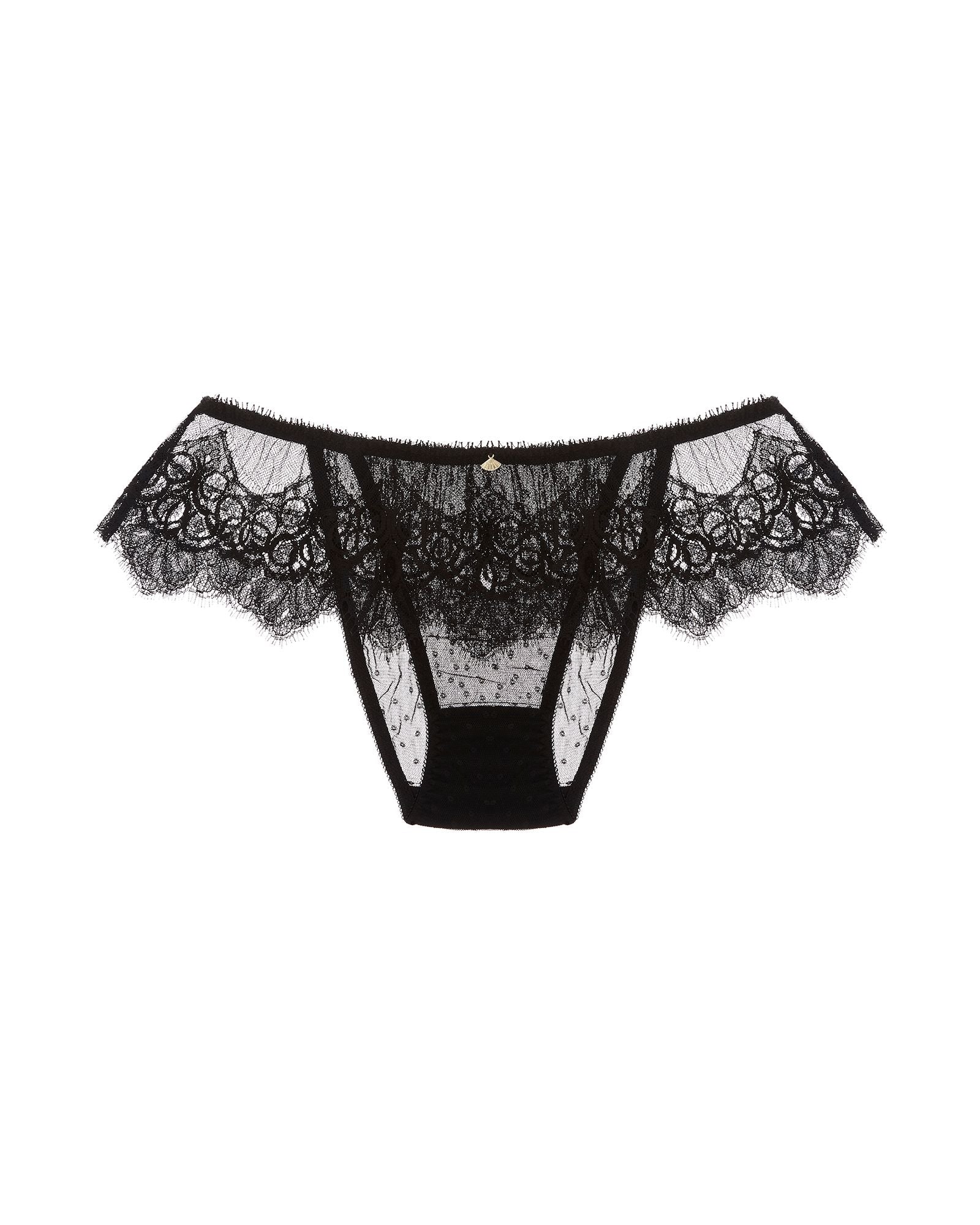 Shell Belle Love Me Brief in black