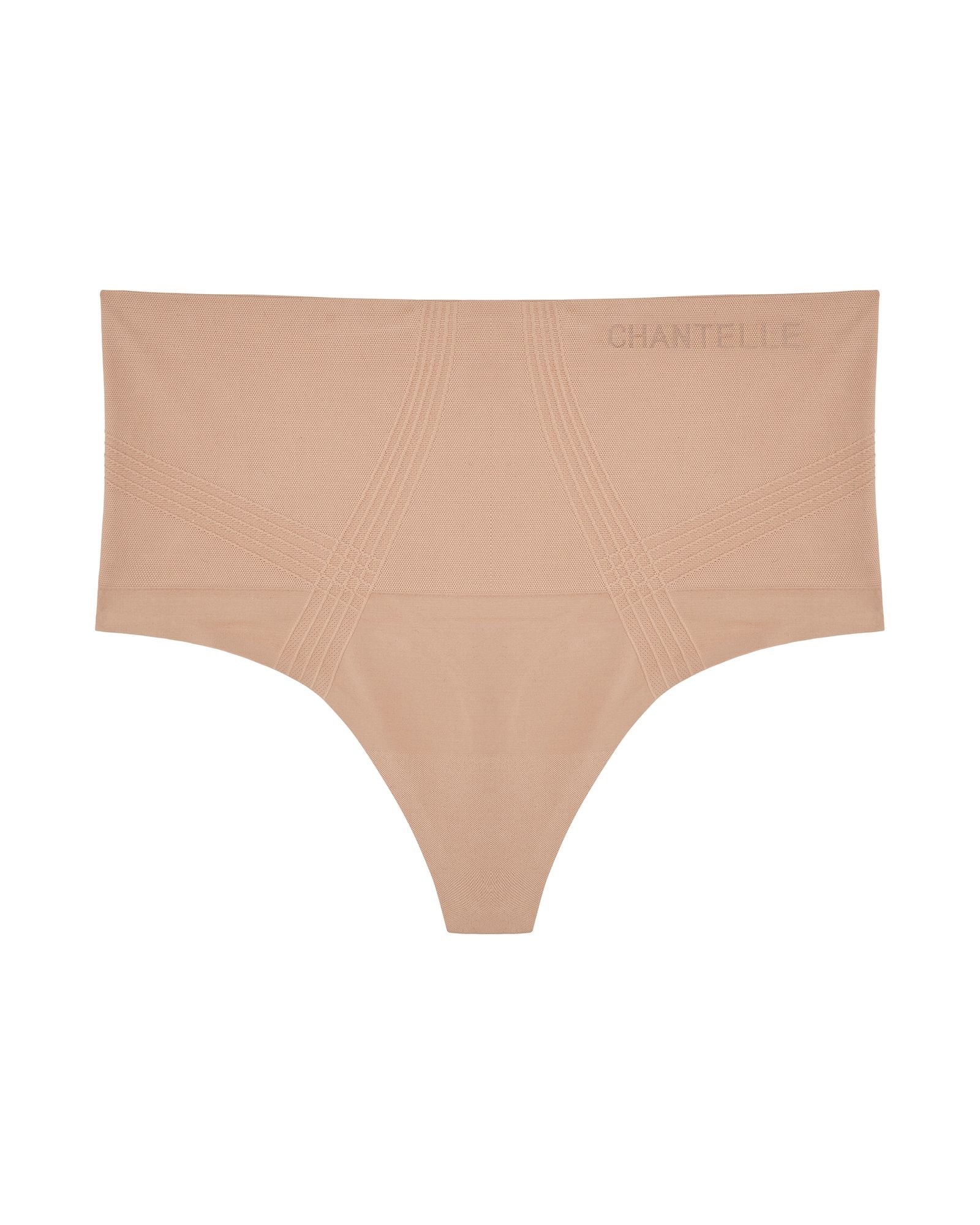 Chantelle Smooth Comfort Shaping Thong in beige