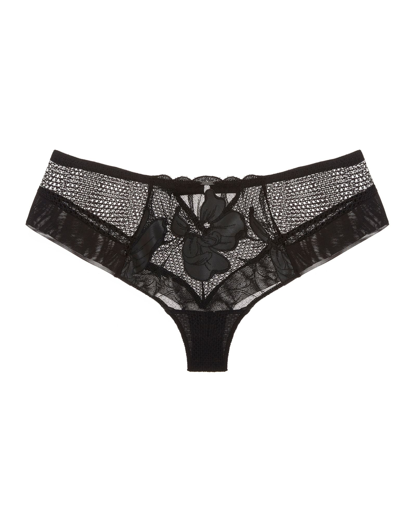 Chantelle Fleurs Signature Lace Hipster in black