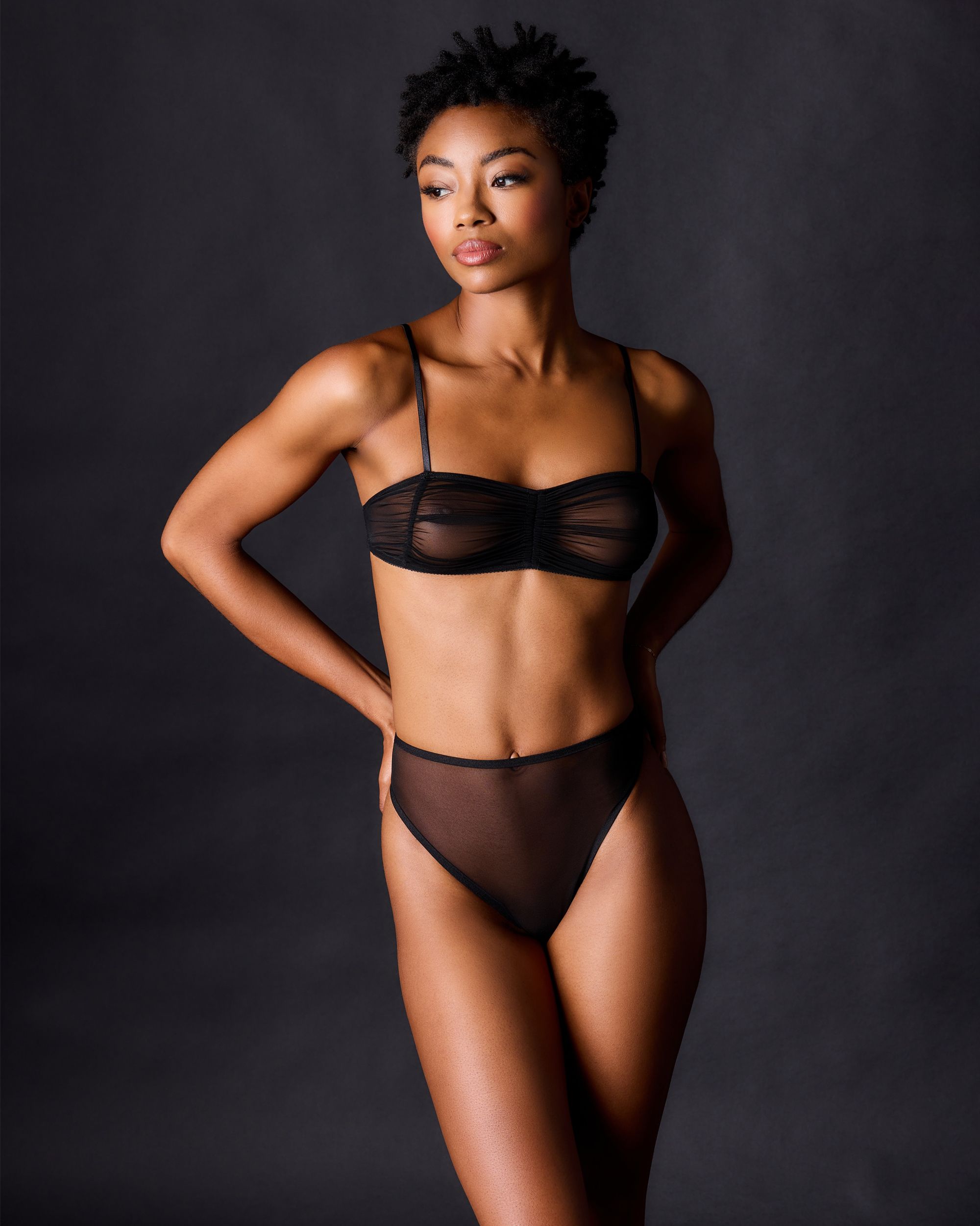 Only Hearts Roxy Bralette in black