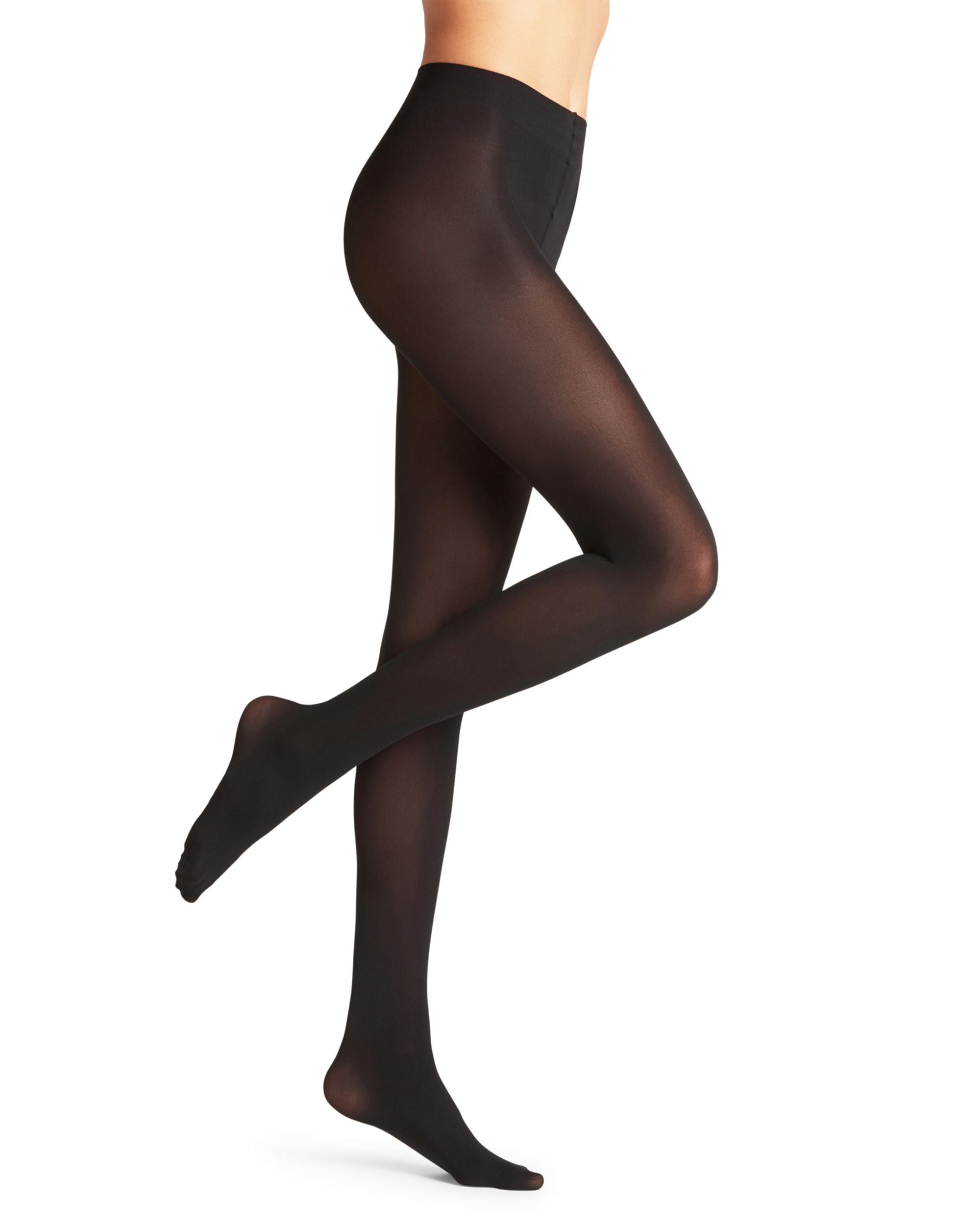 Falke Pure Matt 100 Tight in black