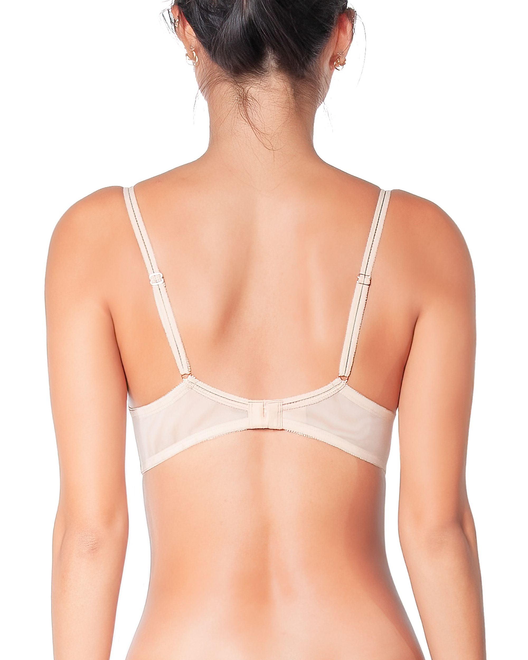 Huit Reveuse Underwire Bra in beige