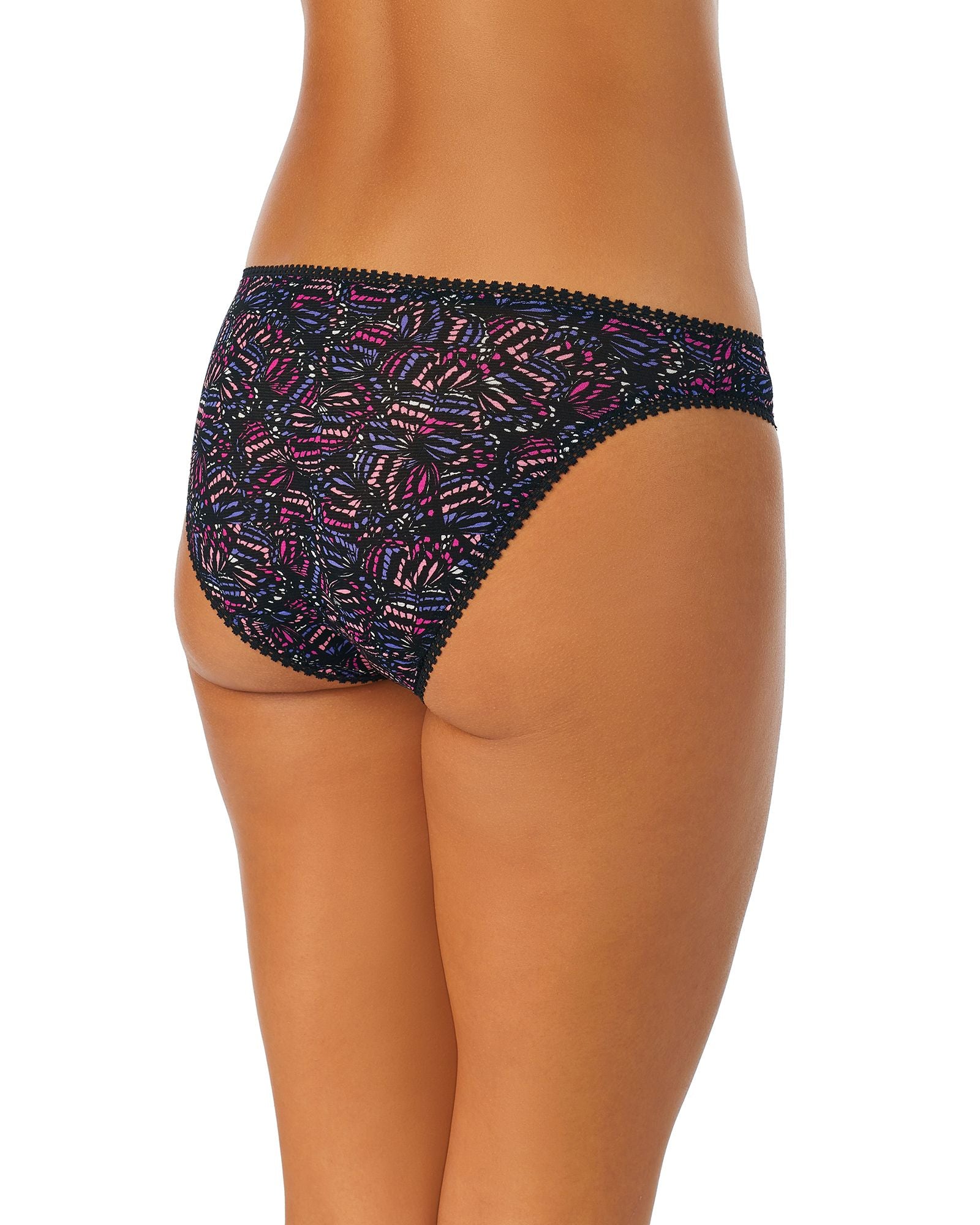 OnGossamer 4 Pack Hip Bikini in black