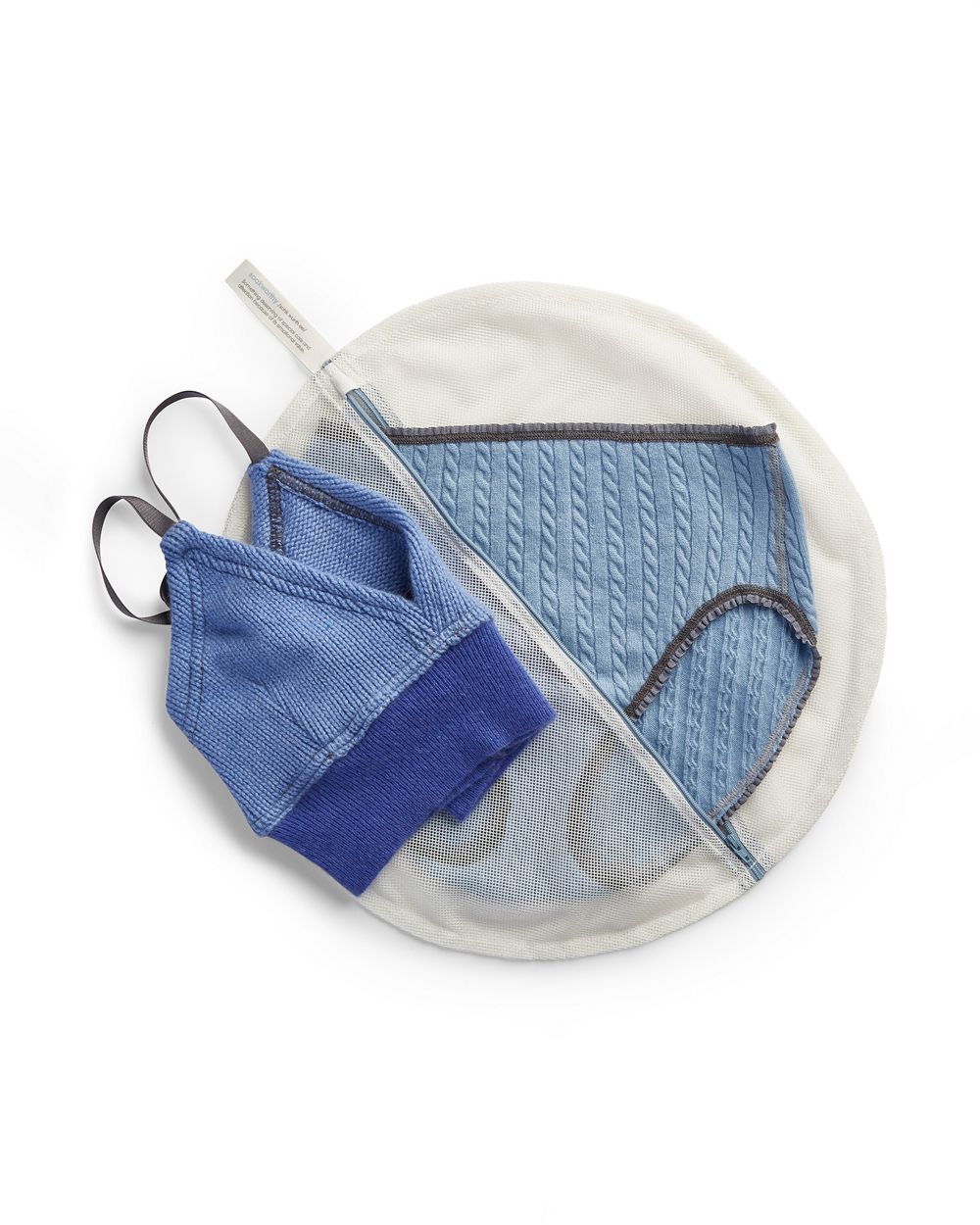 Soak Soak Eco Generous Wash Bag in blue