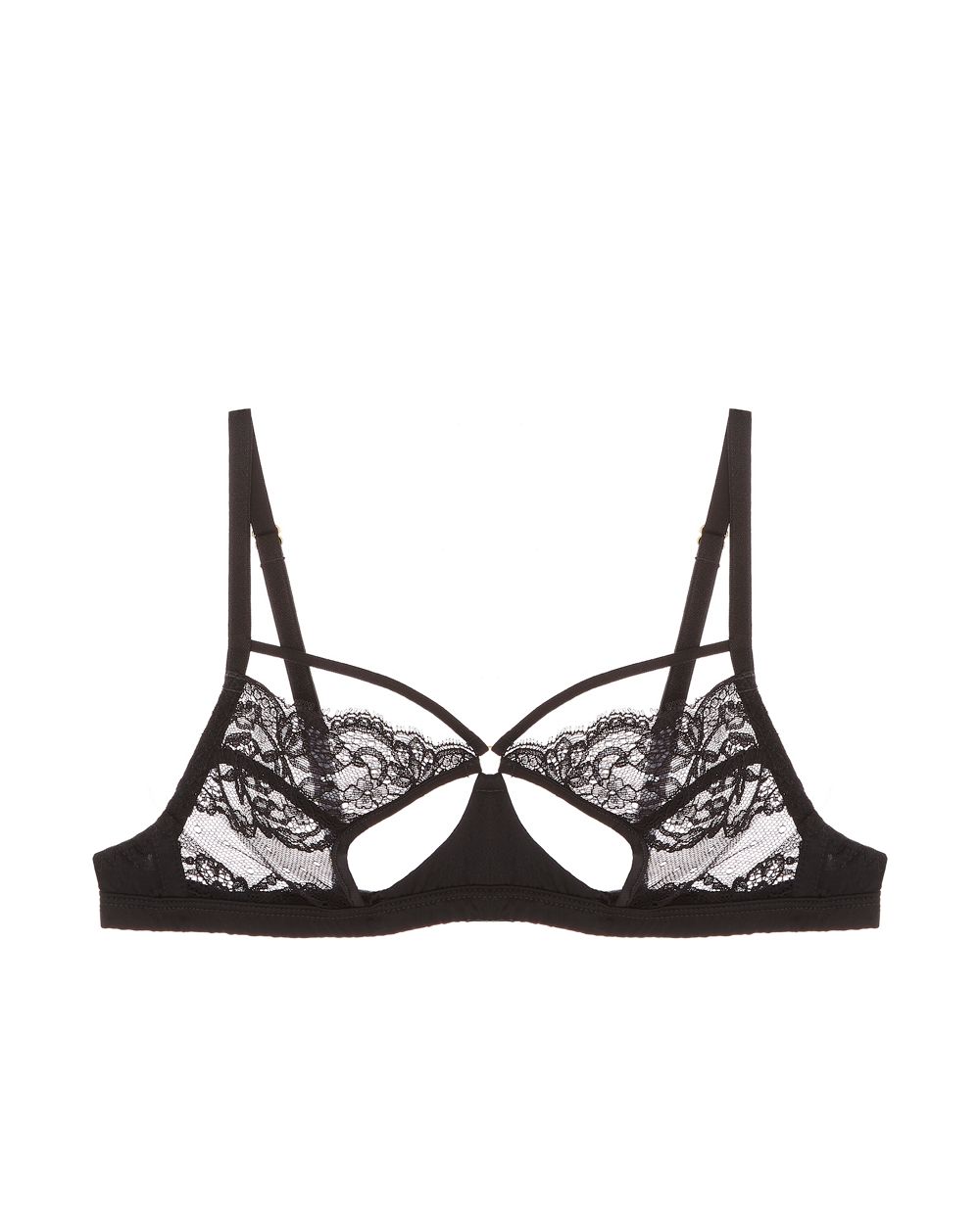 Coco de Mer Seraphine Soft Cup Bra in black
