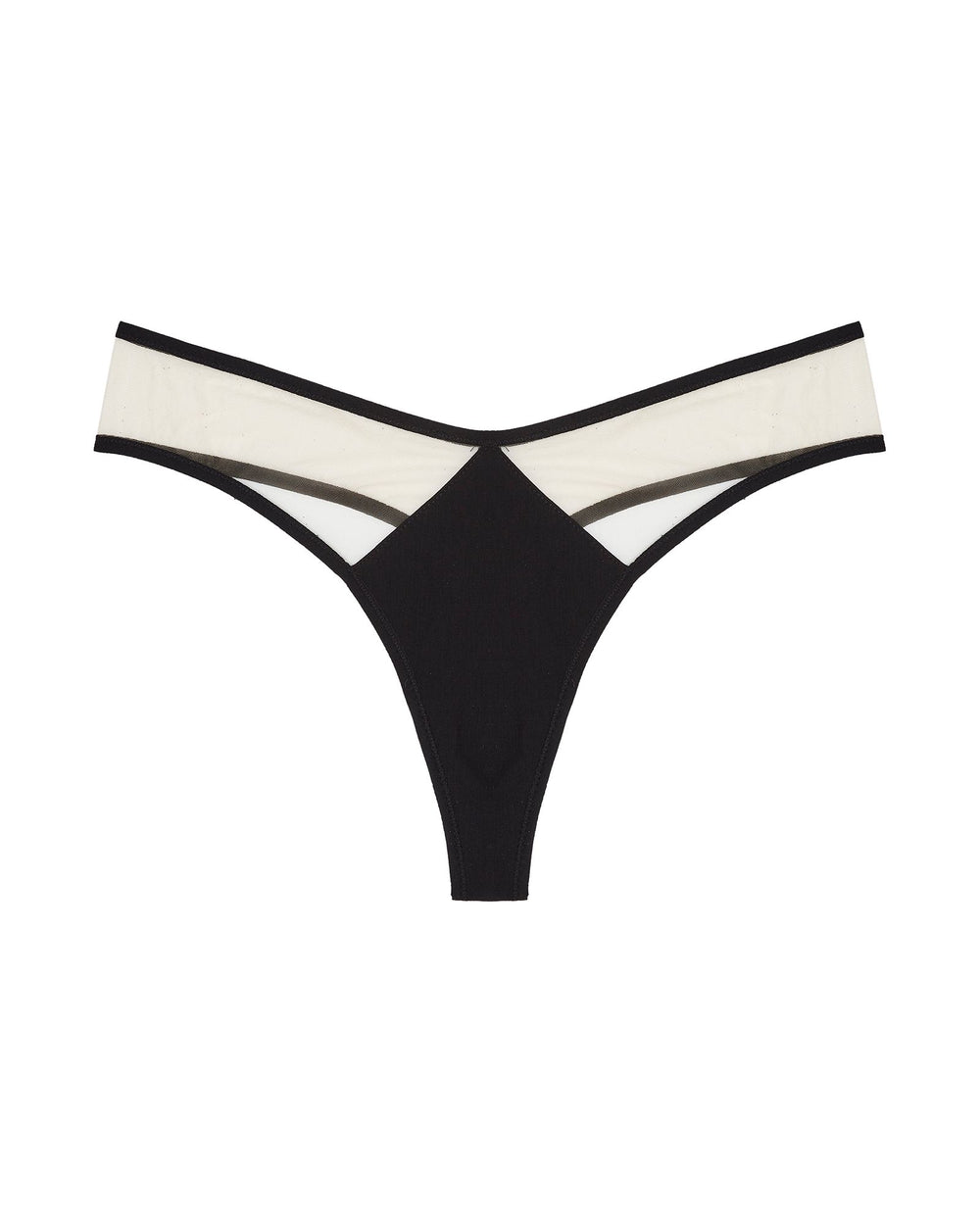 Undress Code Deja Vu Thong in black