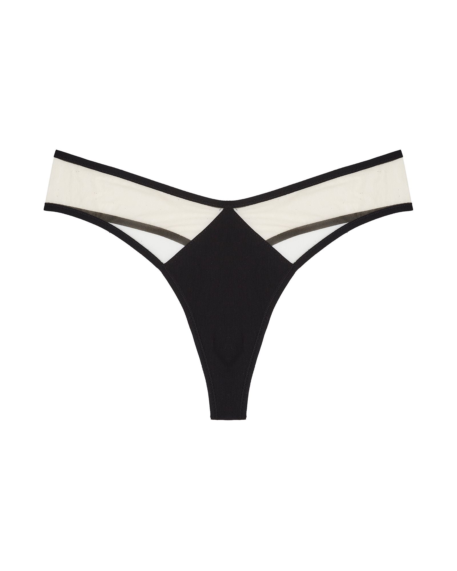 Undress Code Deja Vu Thong in black