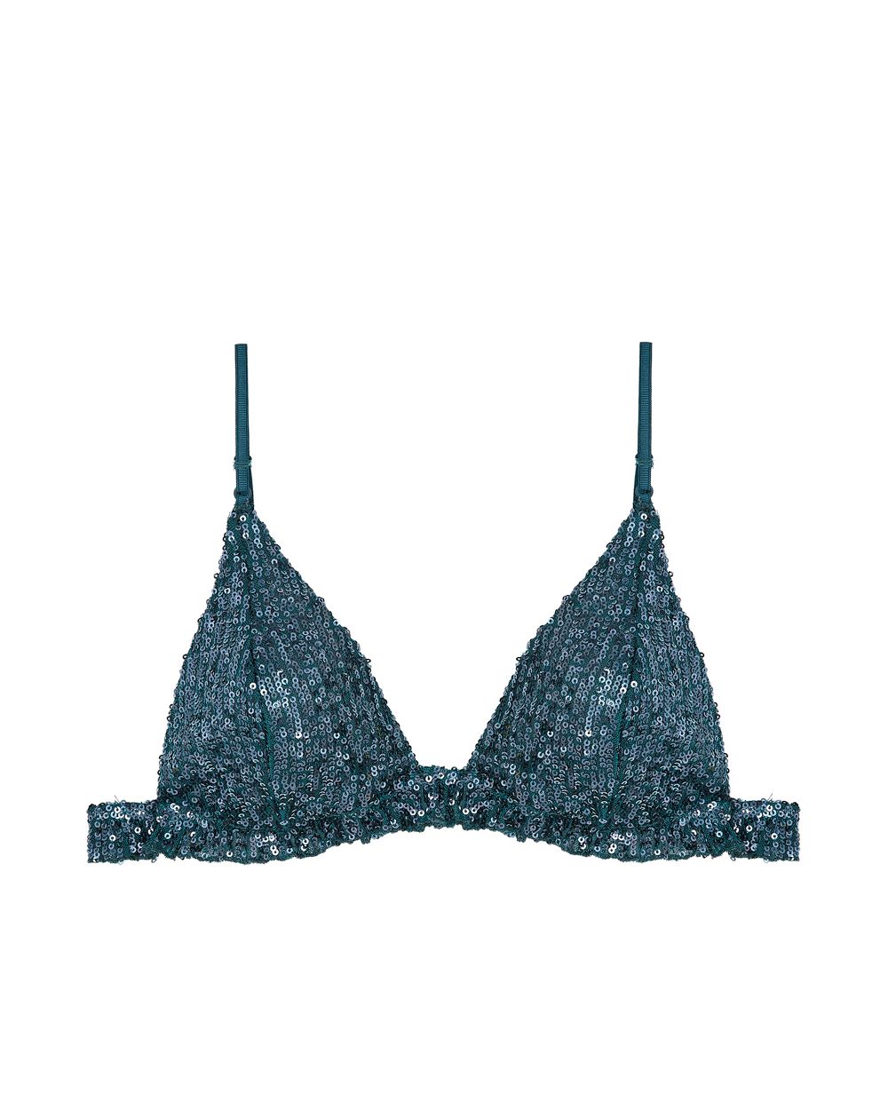 Free People Intimately FP Gold Rush Bralette in green