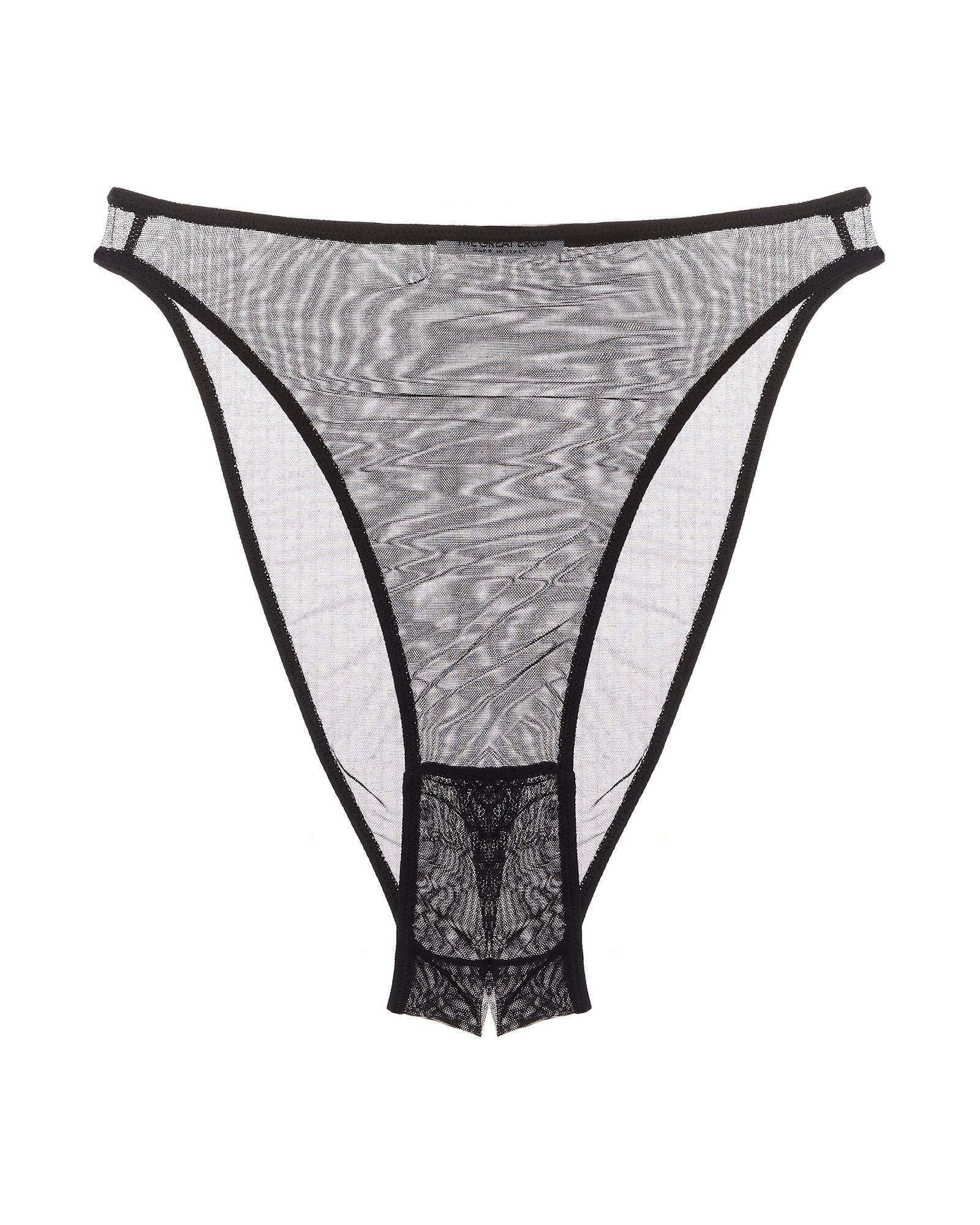 The Great Eros French Cut Ouvert in black