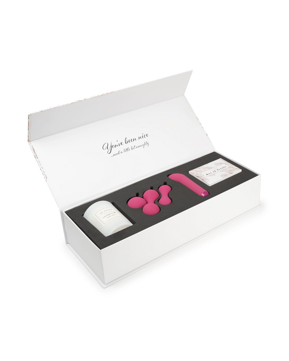 Je Joue Nice & Naughty Gift Set in white