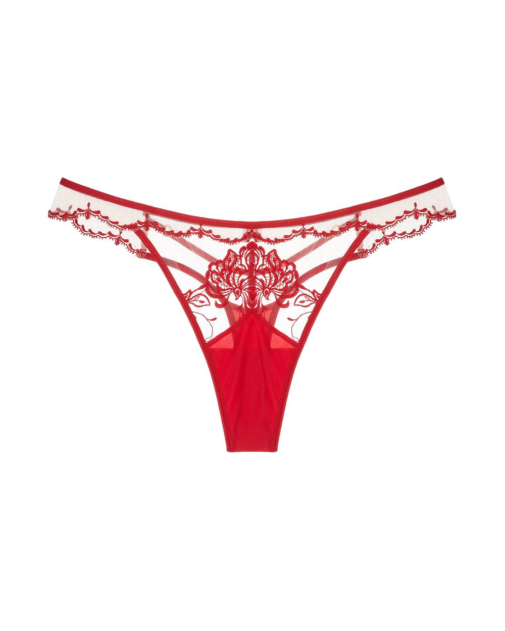 Lise Charmel Eblouissant Eros Sexy Thong in red
