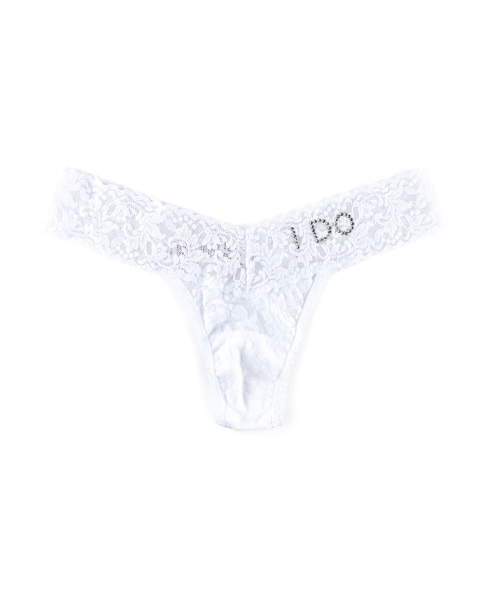 Hanky Panky "I Do" Low-Rise Thong in white
