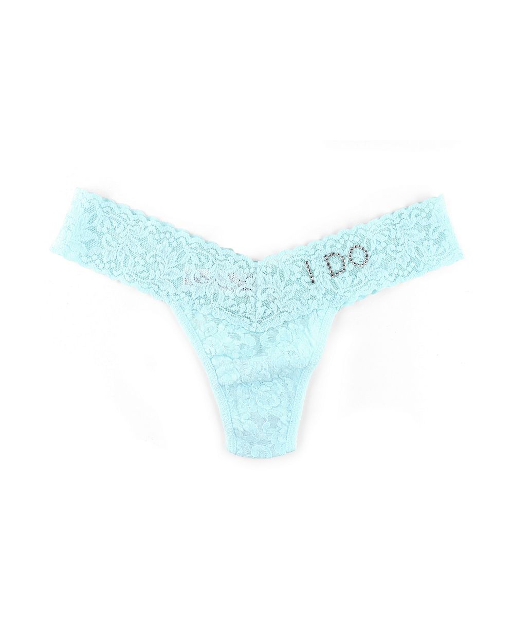 Hanky Panky "I Do" Low-Rise Thong in blue