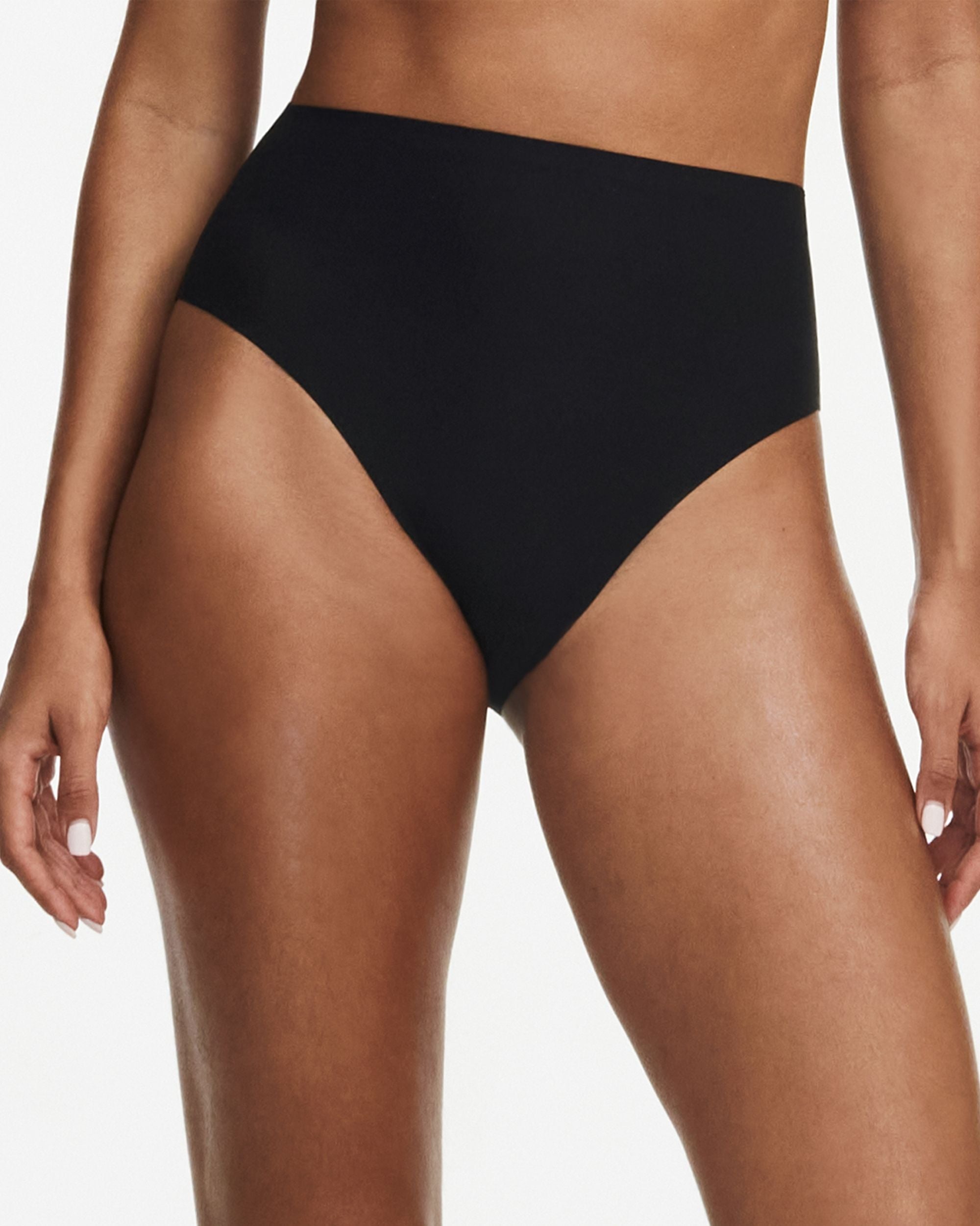 Chantelle Soft Stretch High Cut Brief in black