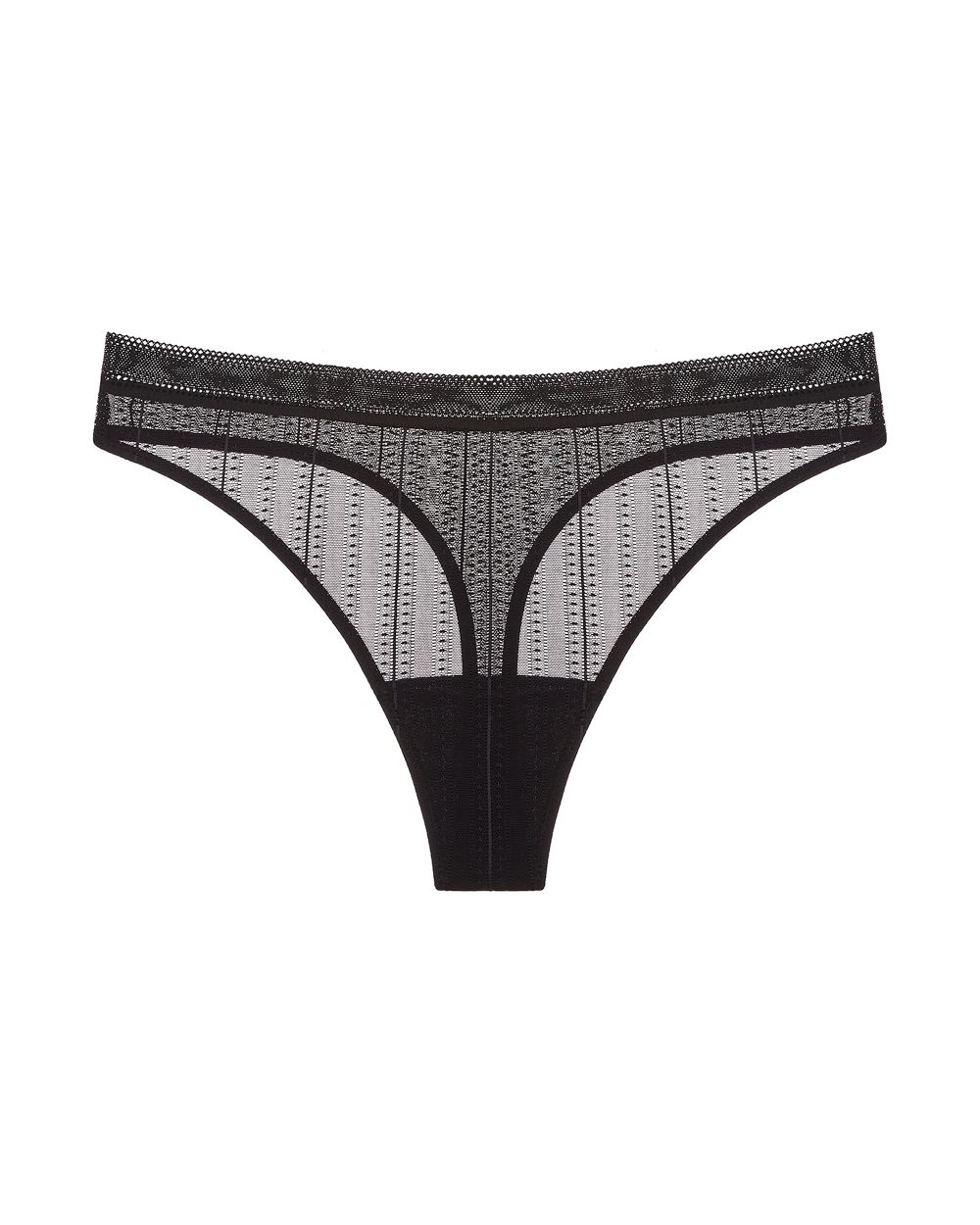 Else Izzy Thong in black