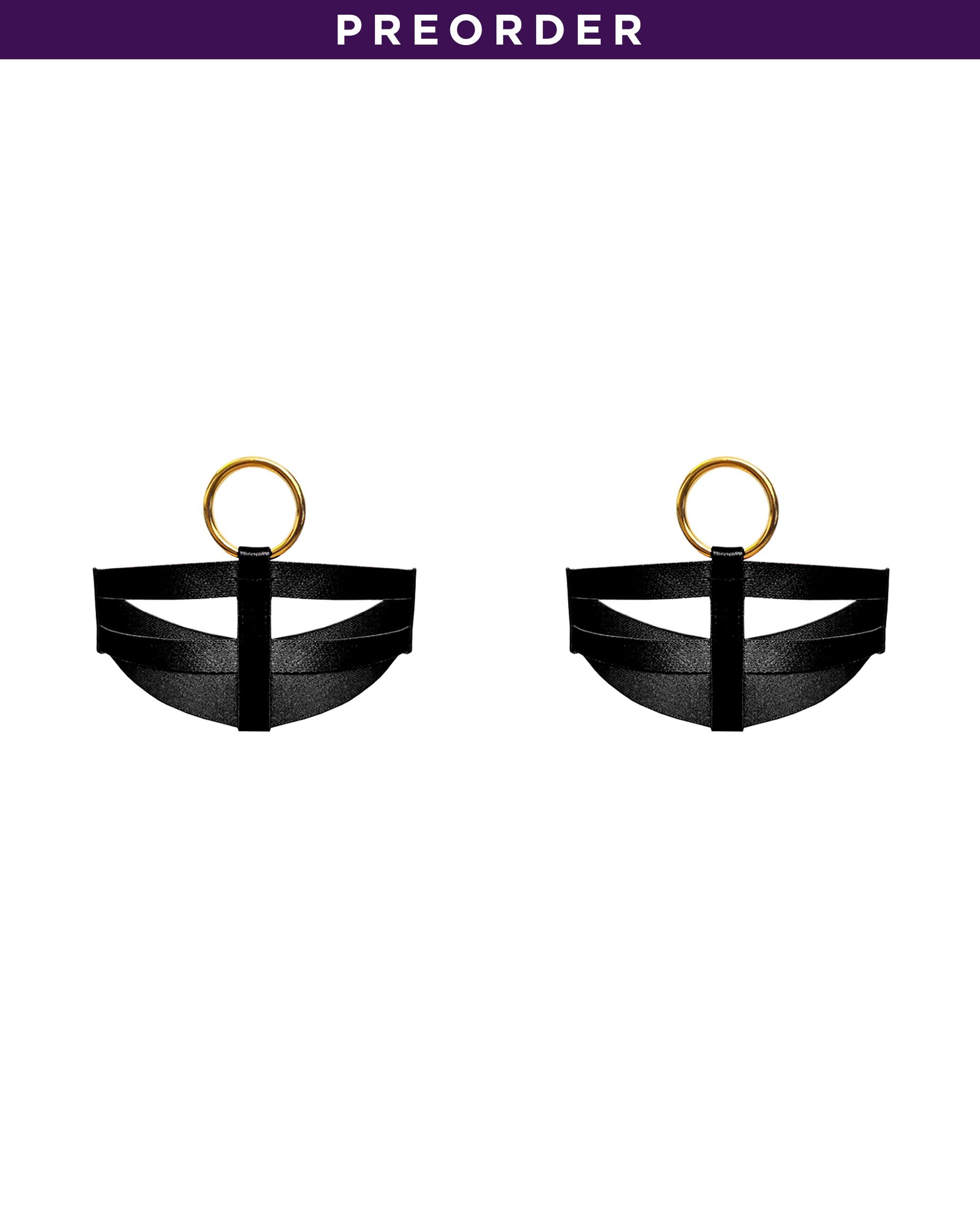 Bordelle Vero Garters in black