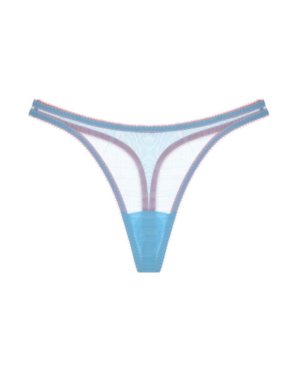 Dora Larsen Layla Clean Tulle Thong in blue