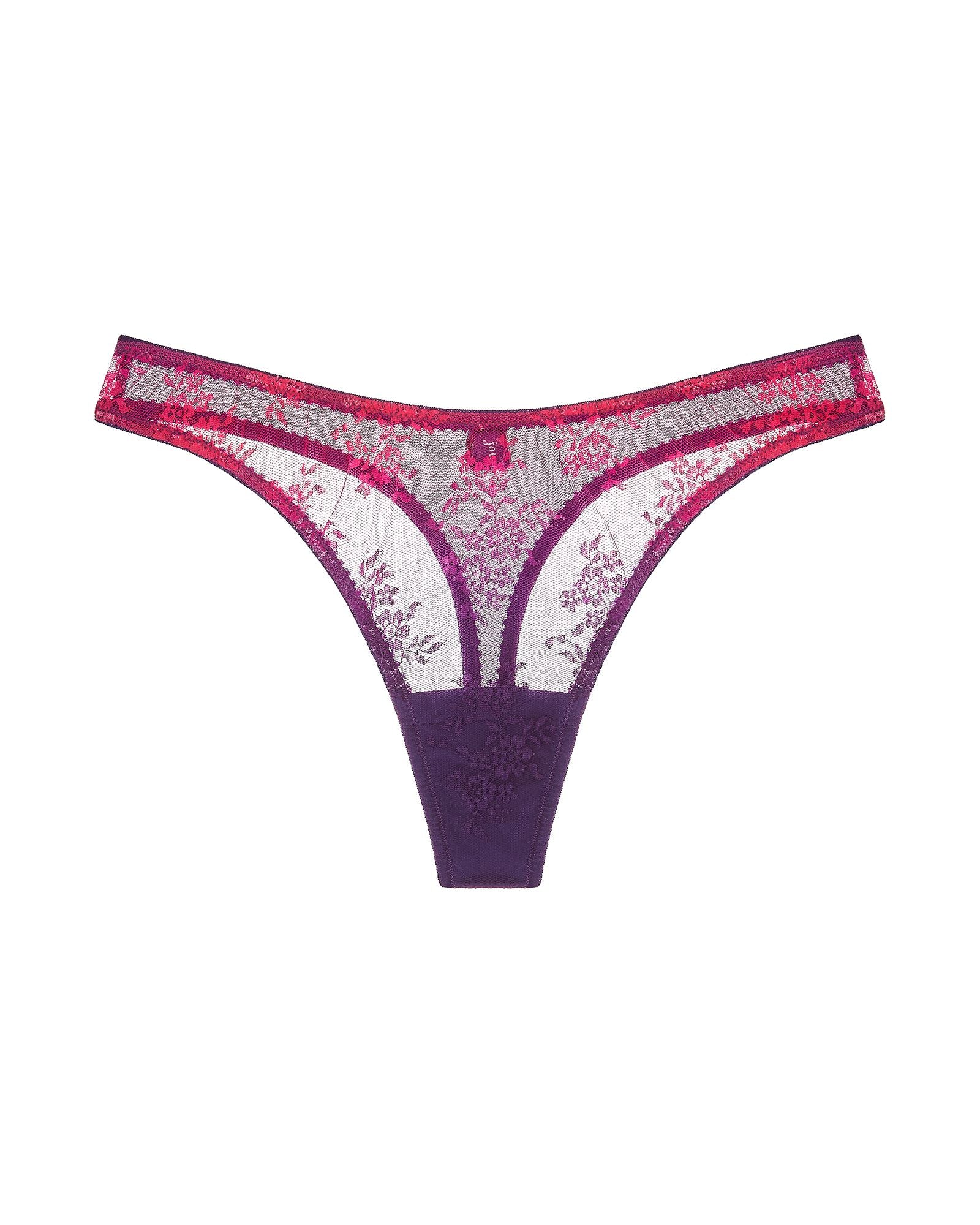 Journelle Romy Ombre Thong in purple