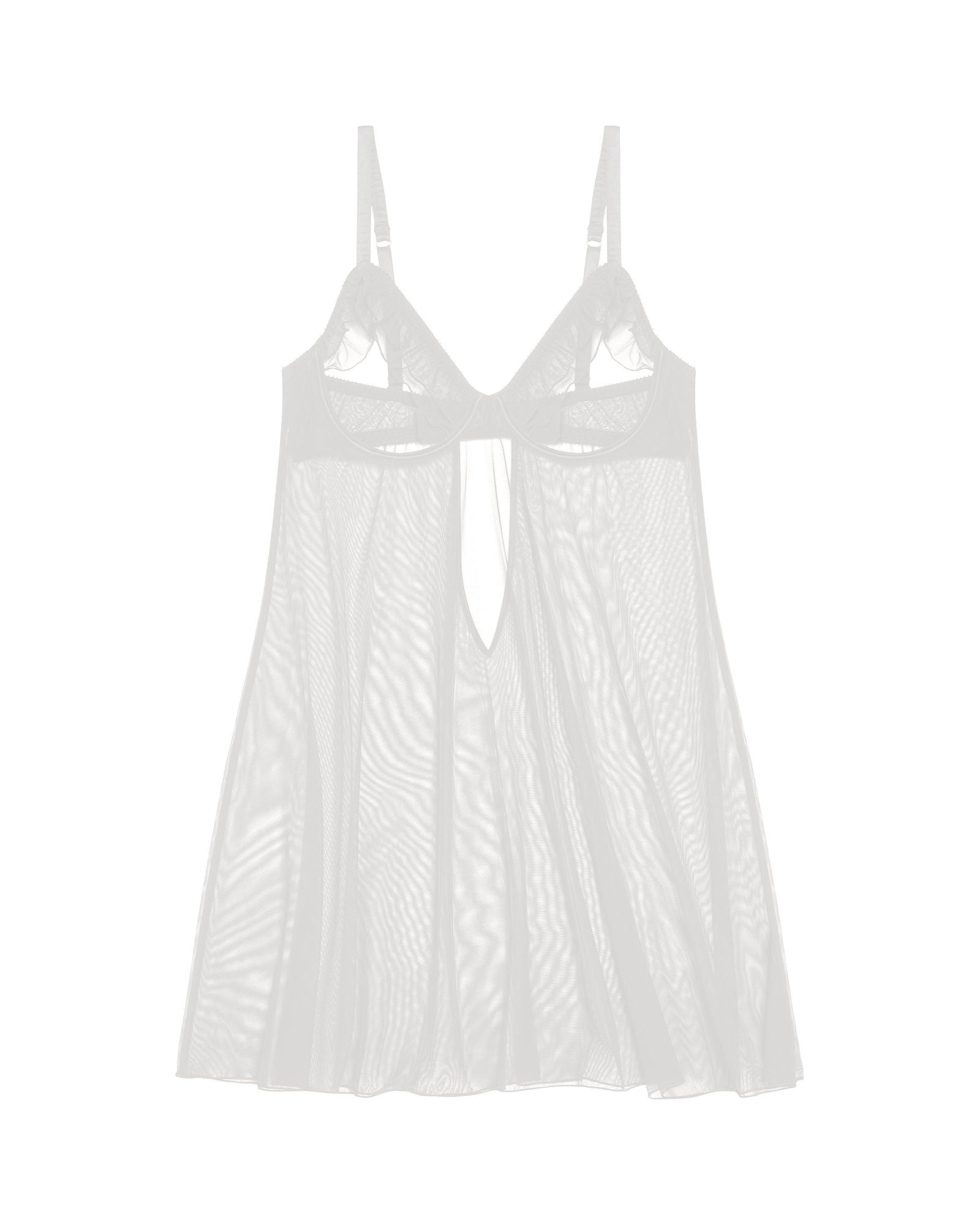 Journelle Odette Open Cup Chemise in white