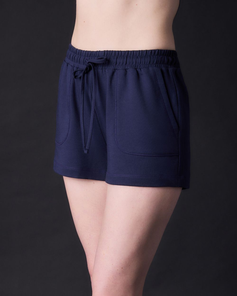 Journelle Journelle Portia Boxy Tee Lounge Short Set in blue