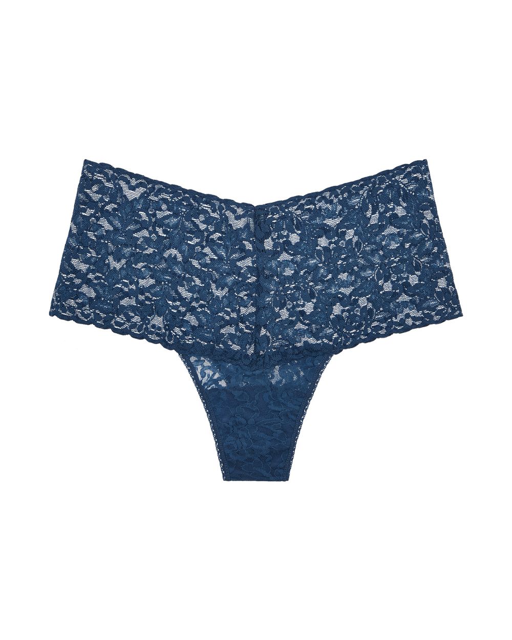 Hanky Panky Retro High Waist Thong in blue