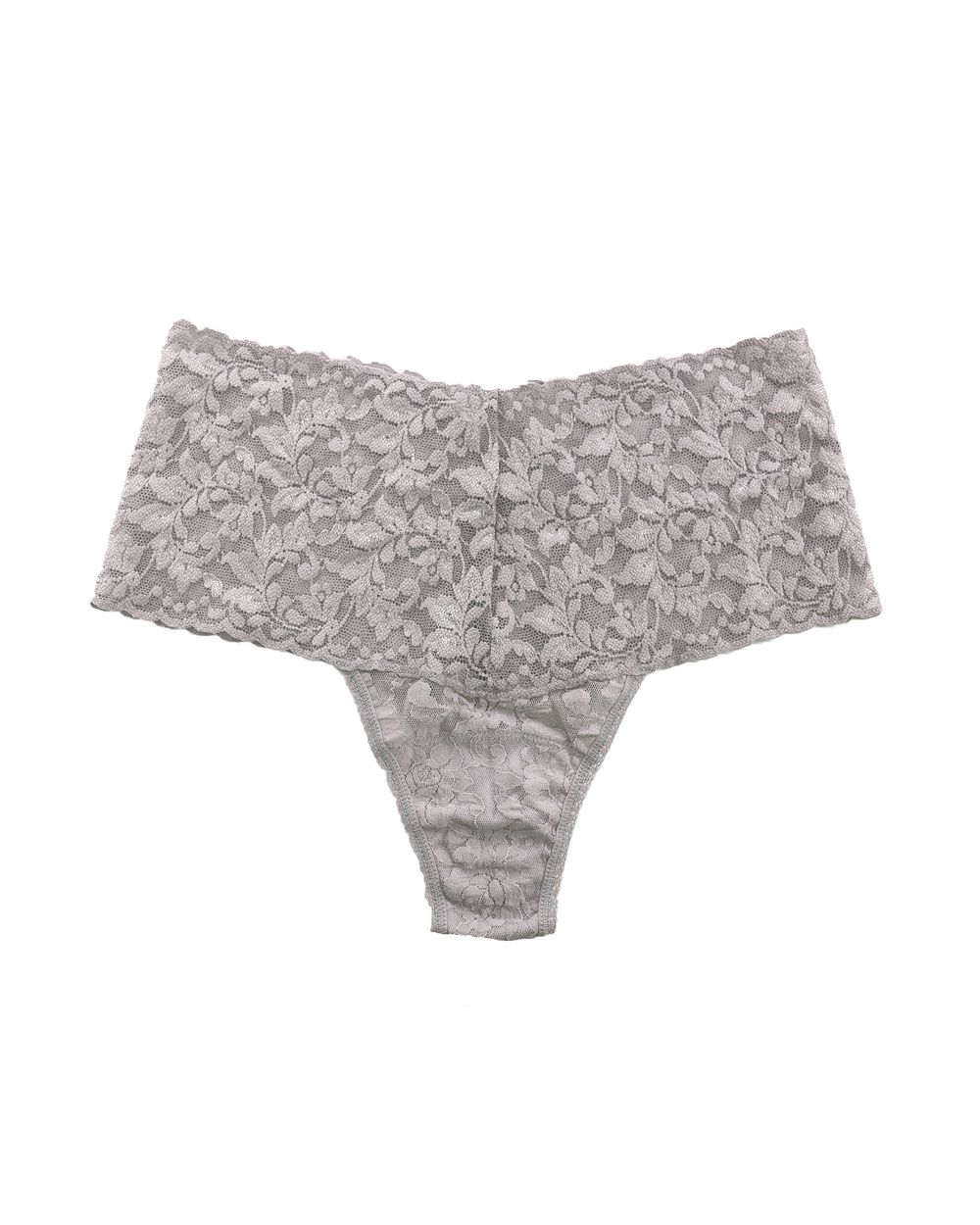 Hanky Panky Retro High Waist Thong in gray